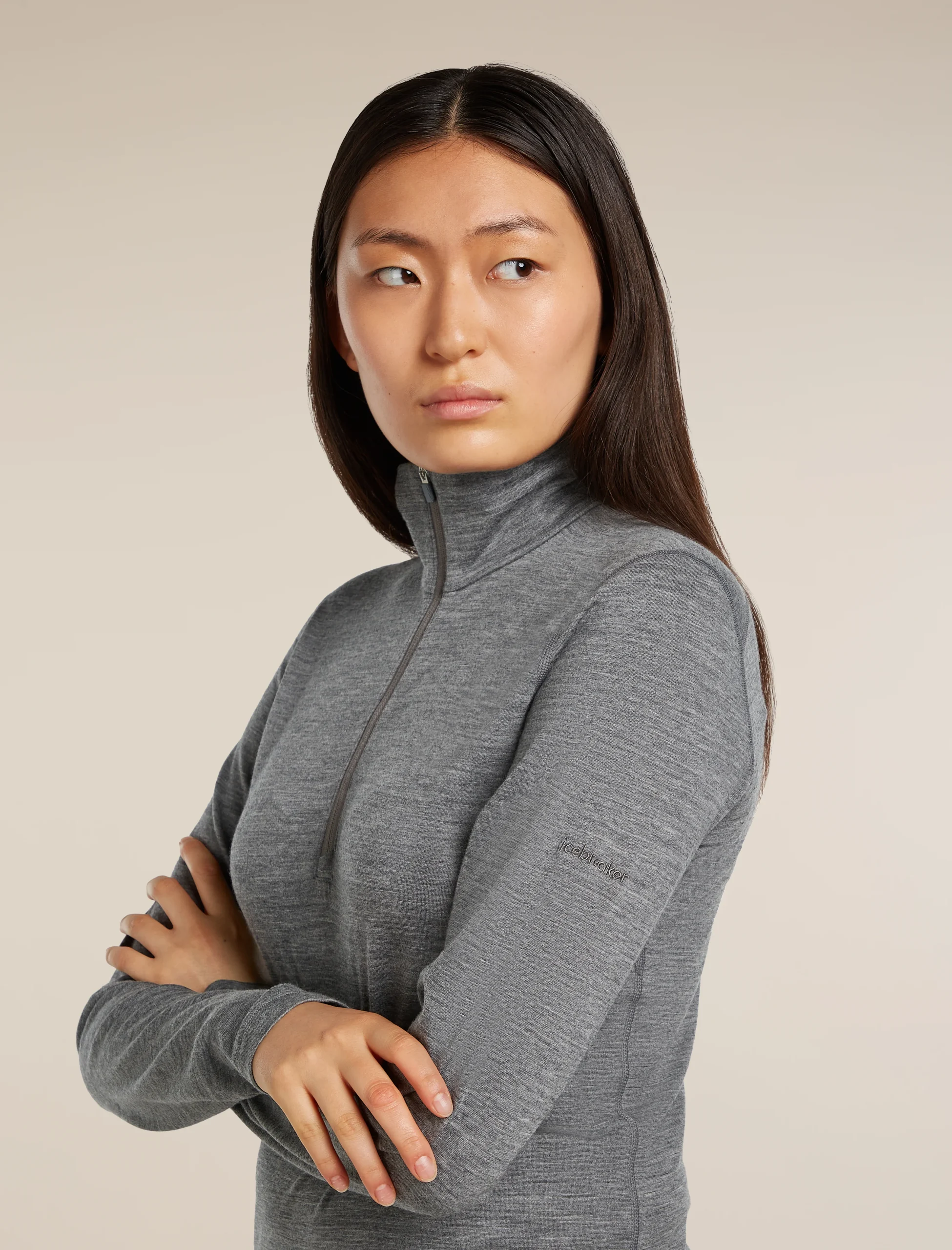 Women's Merino 200 Oasis Long Sleeve Half Zip Thermal Top