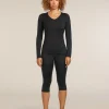 Women's Merino 200 Oasis Long Sleeve V Neck Thermal Top