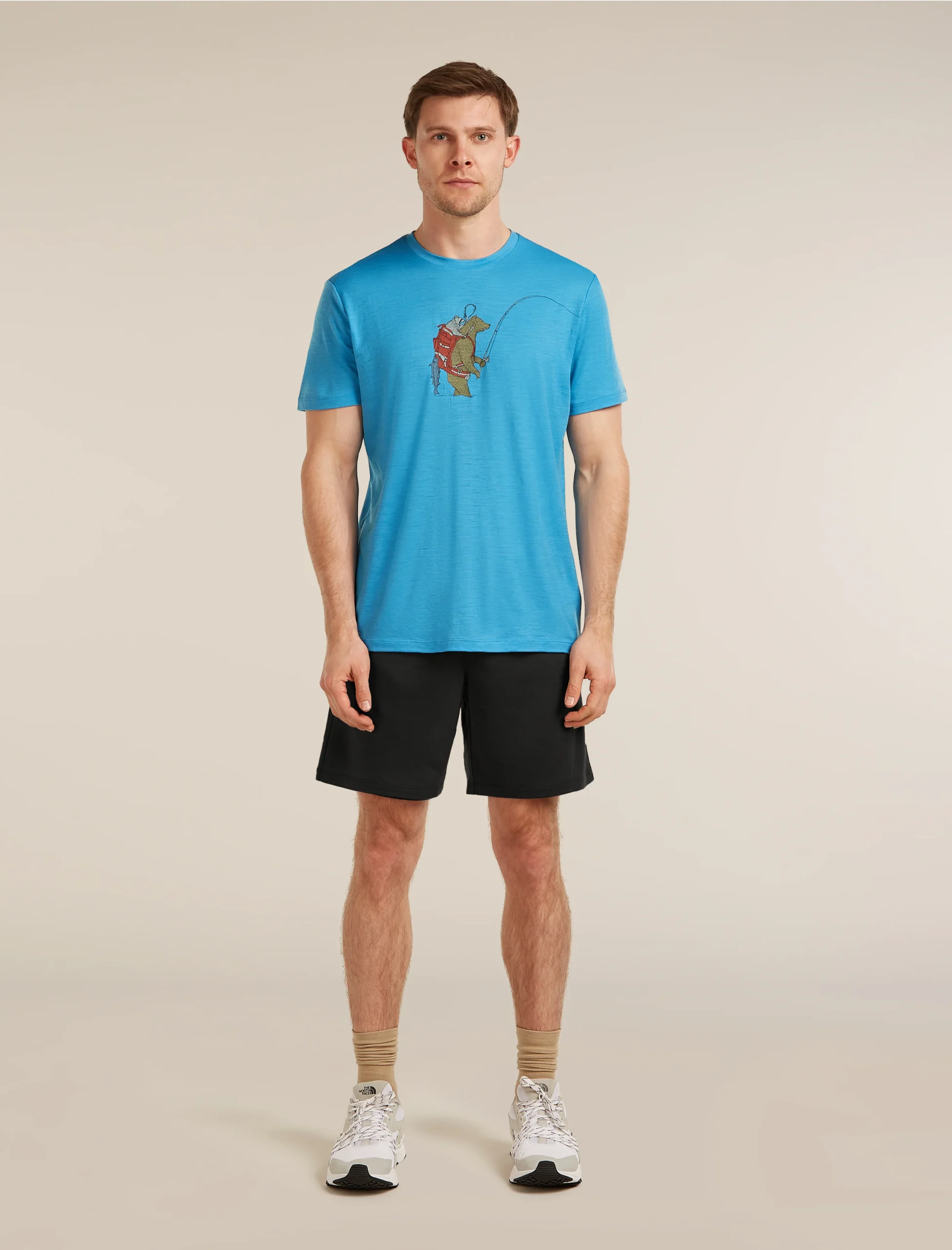 Men's Merino 150 Tech Lite Short Sleeve Tee Bear Catch