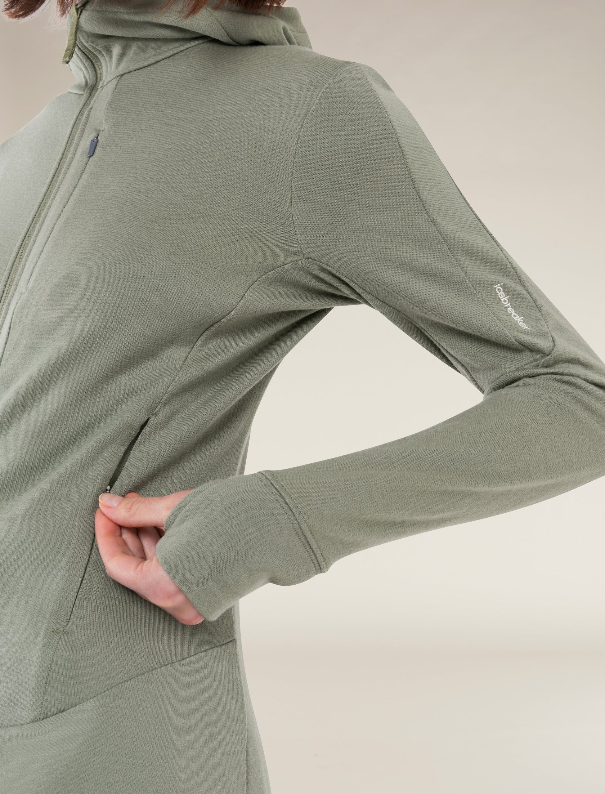 Women's Merino 260 Quantum Long Sleeve Zip Hoodie