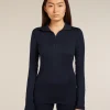 Women's Merino 260 Tech Long Sleeve Half Zip Thermal Top