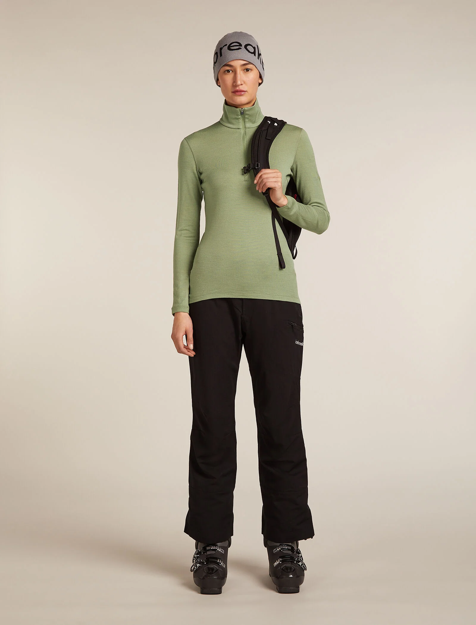 Women's Merino 260 Tech Long Sleeve Half Zip Thermal Top