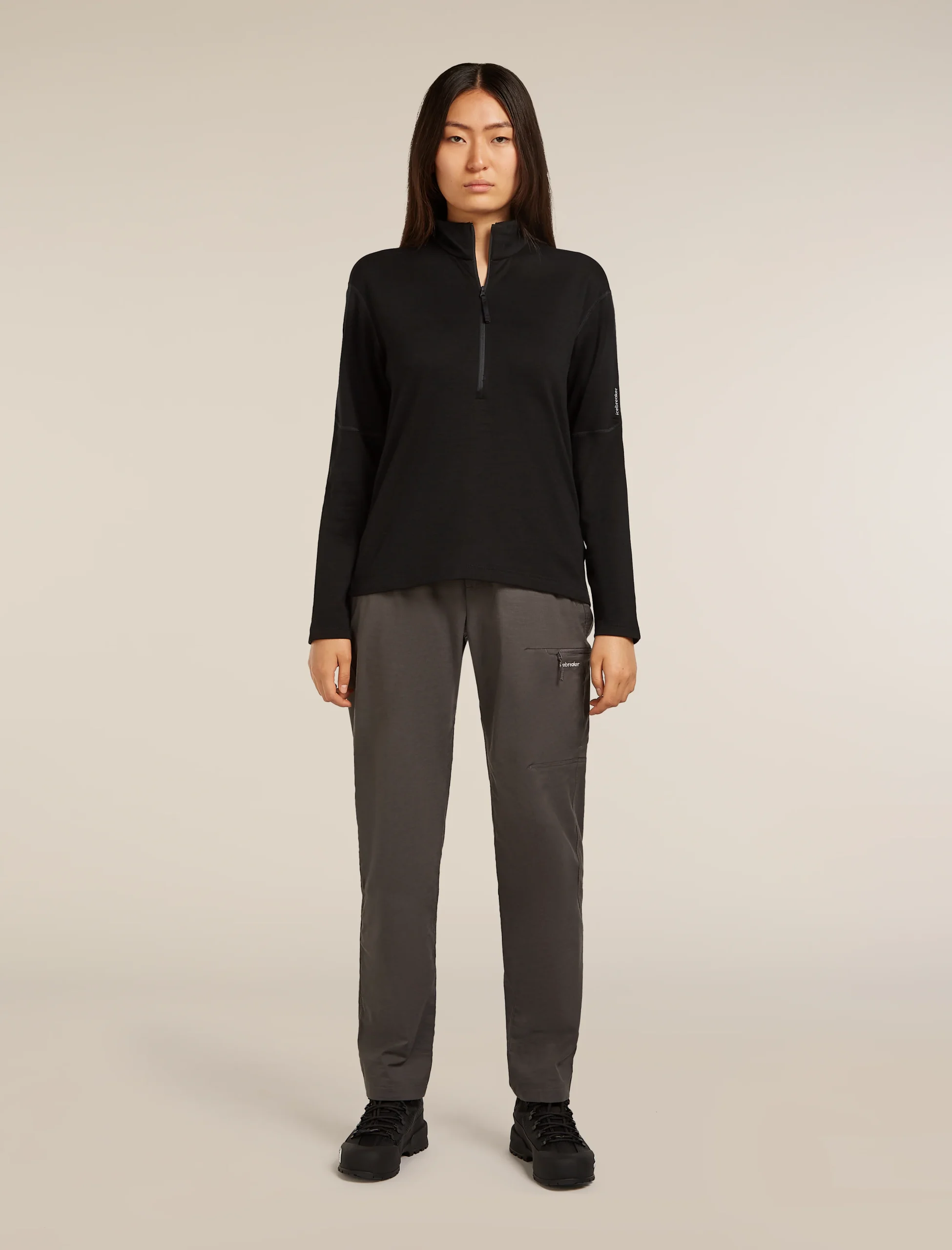 Women's Merino 360 Realfleece™ Elemental Long Sleeve Half Zip Top