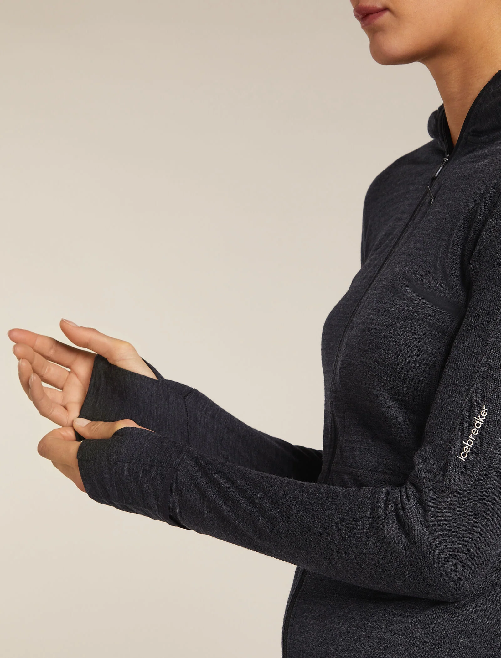 Women's Merino Blend 200 Realfleece™ Descender Long Sleeve Zip Hoodie