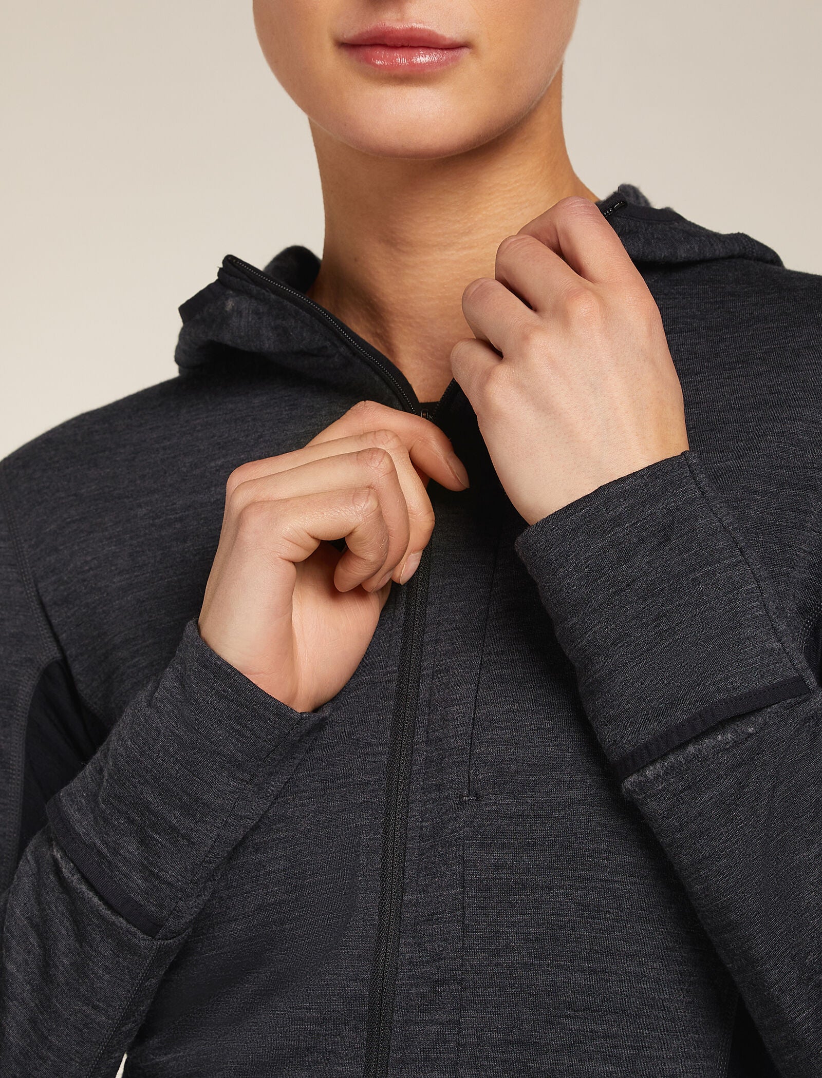 Women's Merino Blend 200 Realfleece™ Descender Long Sleeve Zip Hoodie