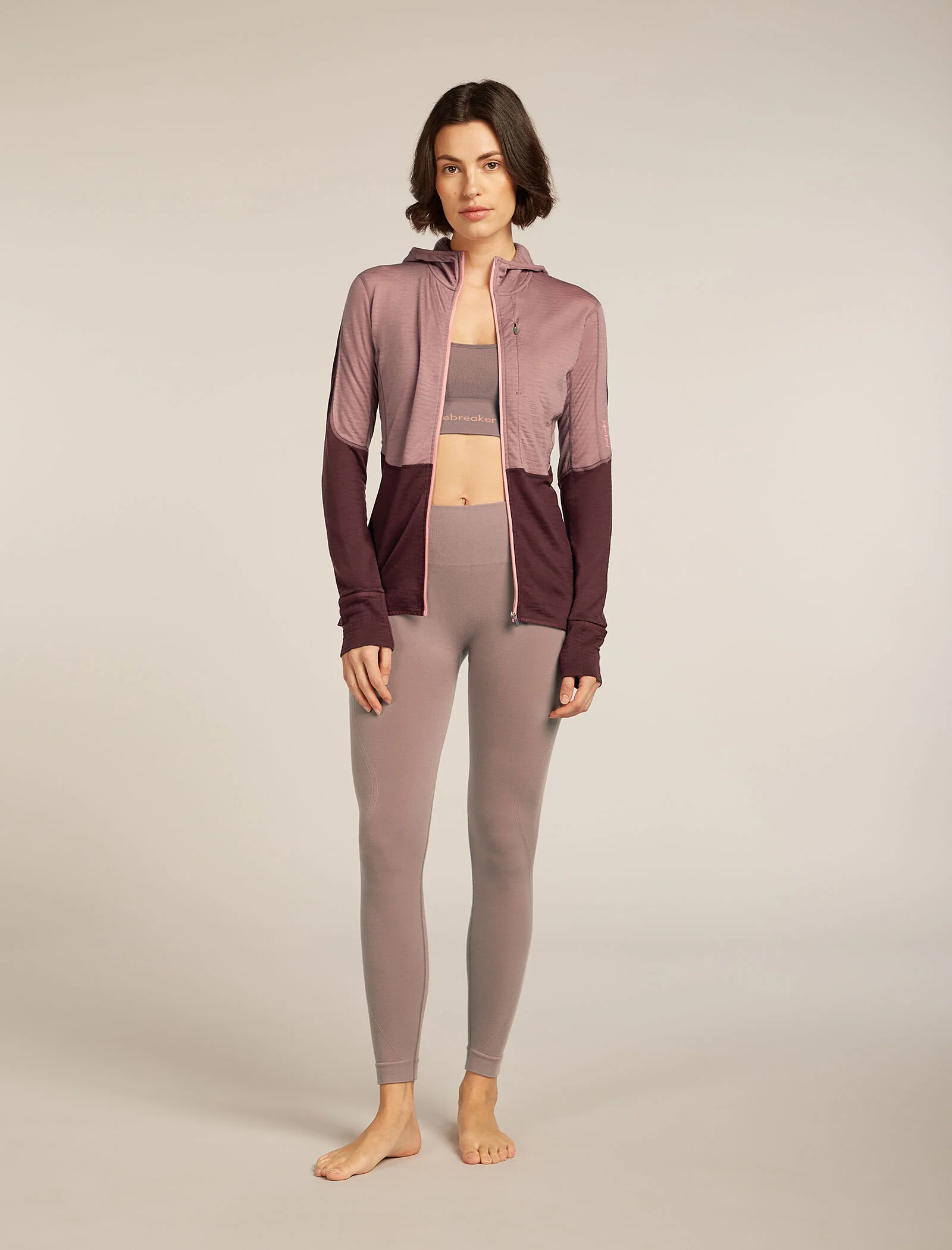 Women's Merino Blend 200 Realfleece™ Descender Long Sleeve Zip Hoodie