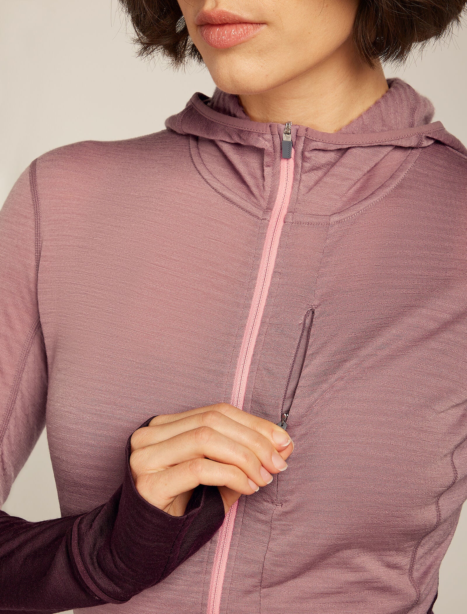 Women's Merino Blend 200 Realfleece™ Descender Long Sleeve Zip Hoodie