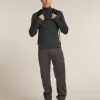 Men's Merino Blend 200 Realfleece™ Descender Long Sleeve Half Zip Top