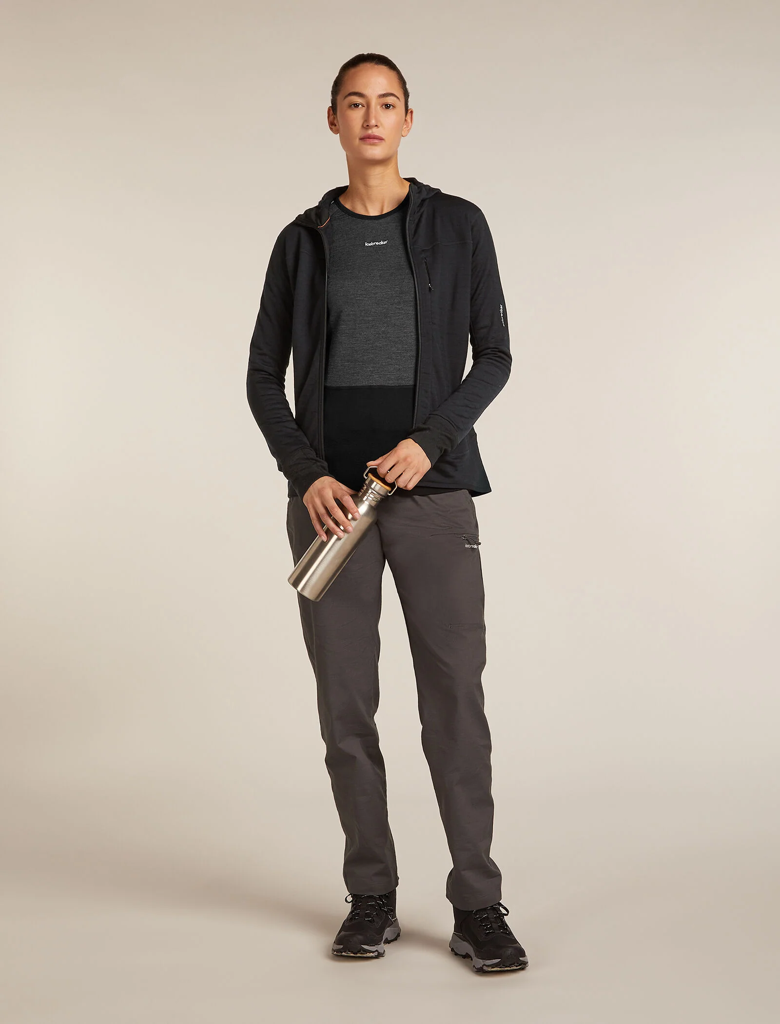 Women's Merino Blend 300 RealFleece™ Descender Long Sleeve Zip Hoodie