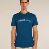 Men's Merino 150 Tech Lite Short Sleeve Tee The Peaks