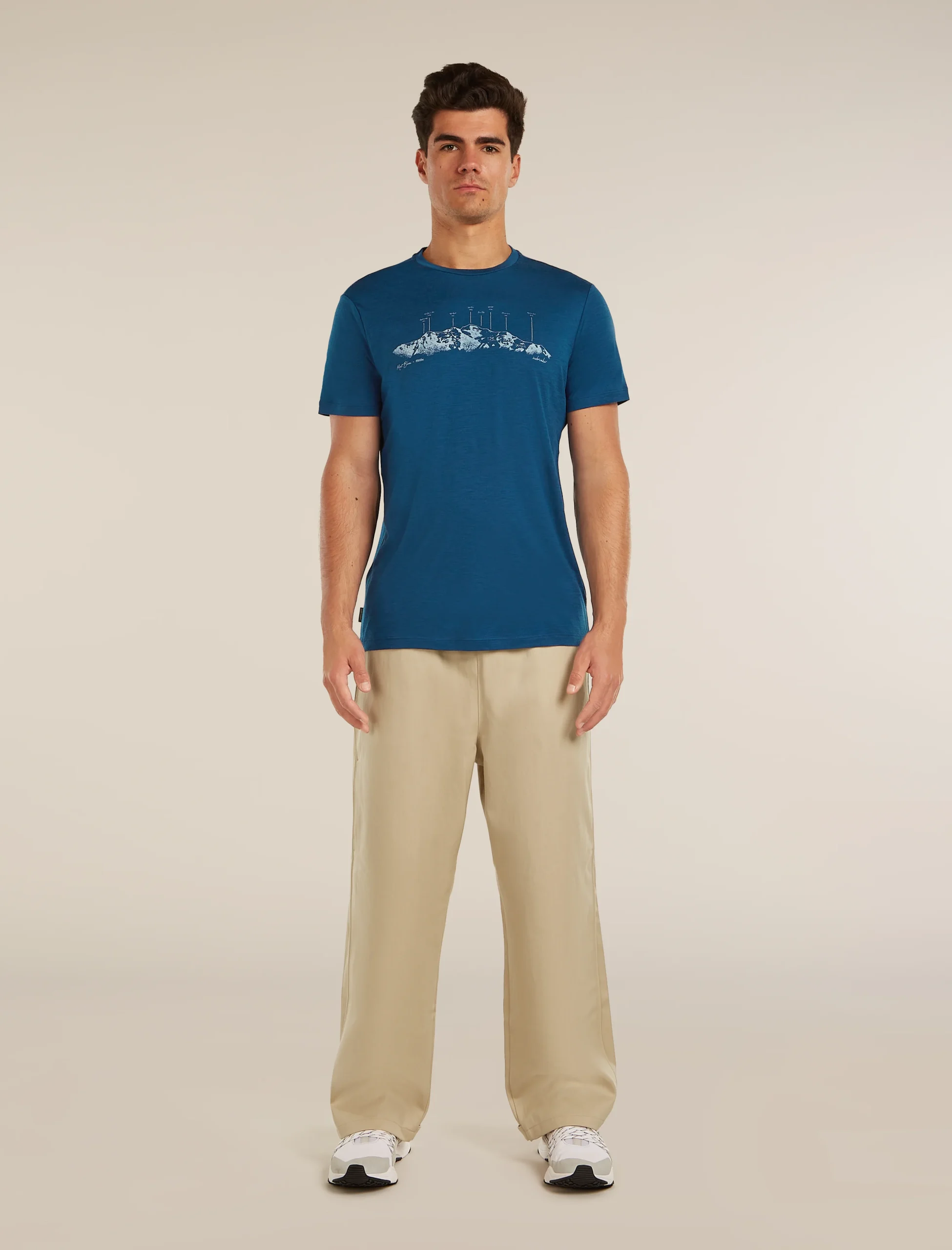 Men's Merino 150 Tech Lite Short Sleeve Tee The Peaks