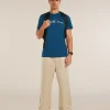Men's Merino 150 Tech Lite Short Sleeve Tee The Peaks