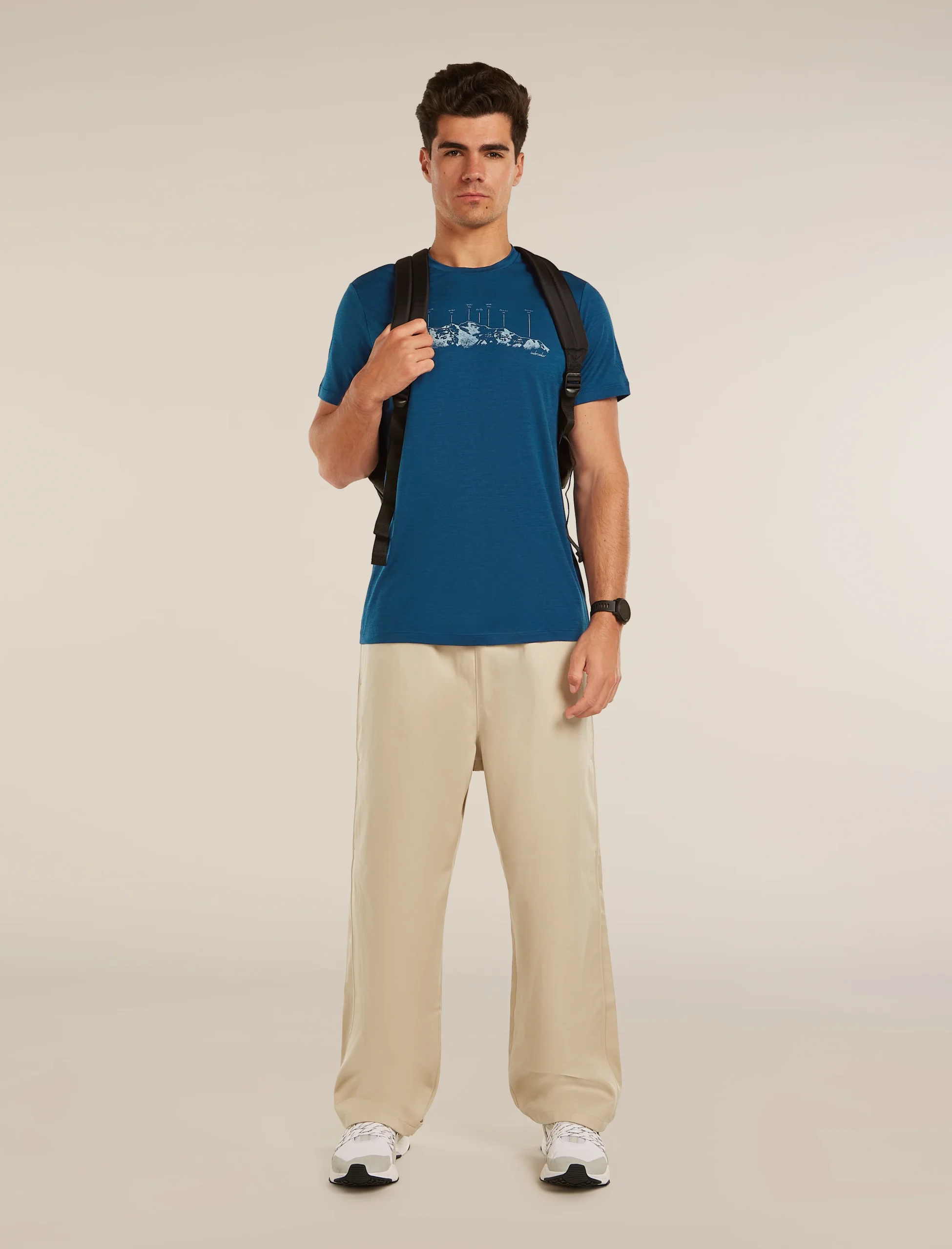 Men's Merino 150 Tech Lite Short Sleeve Tee The Peaks