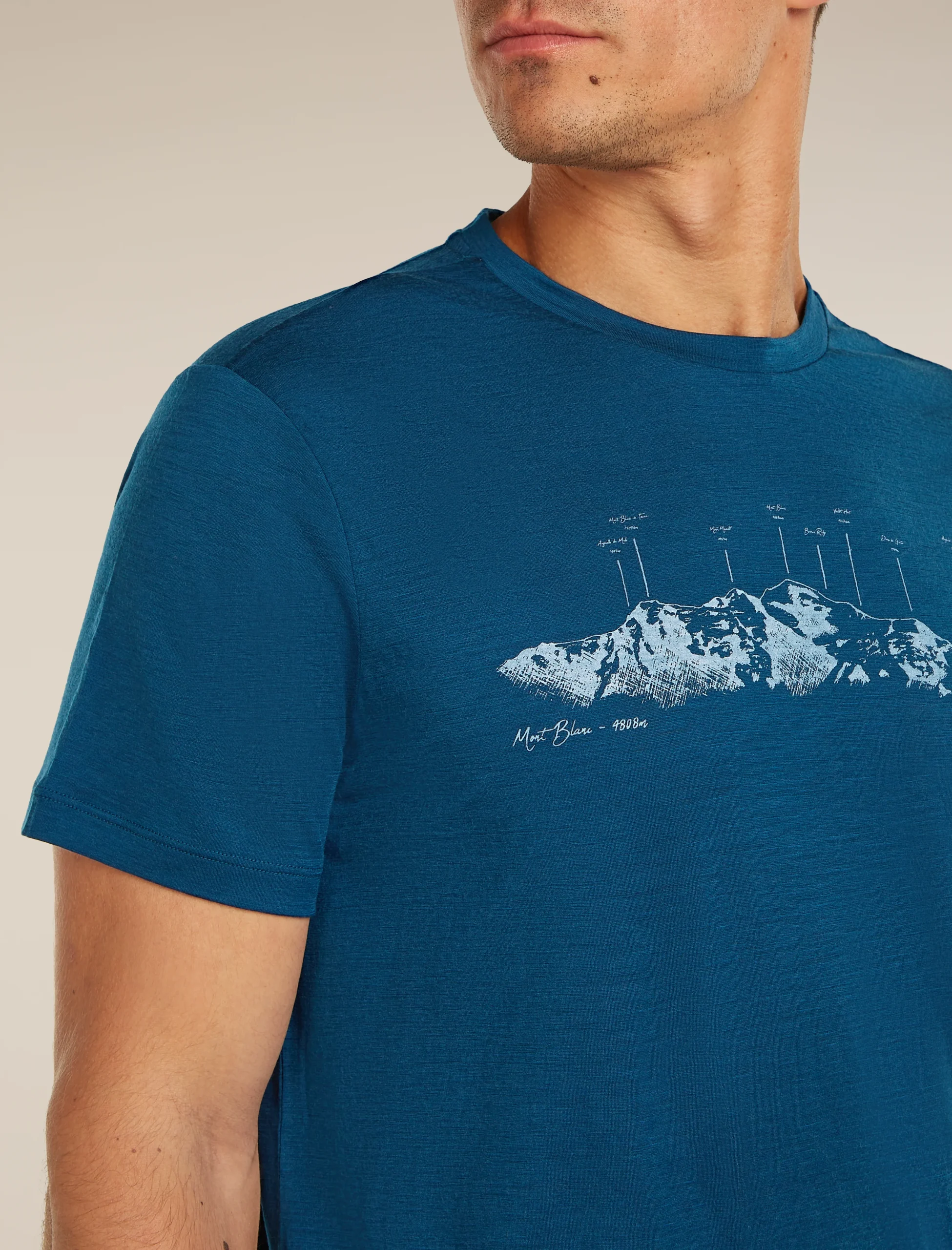 Men's Merino 150 Tech Lite Short Sleeve Tee The Peaks
