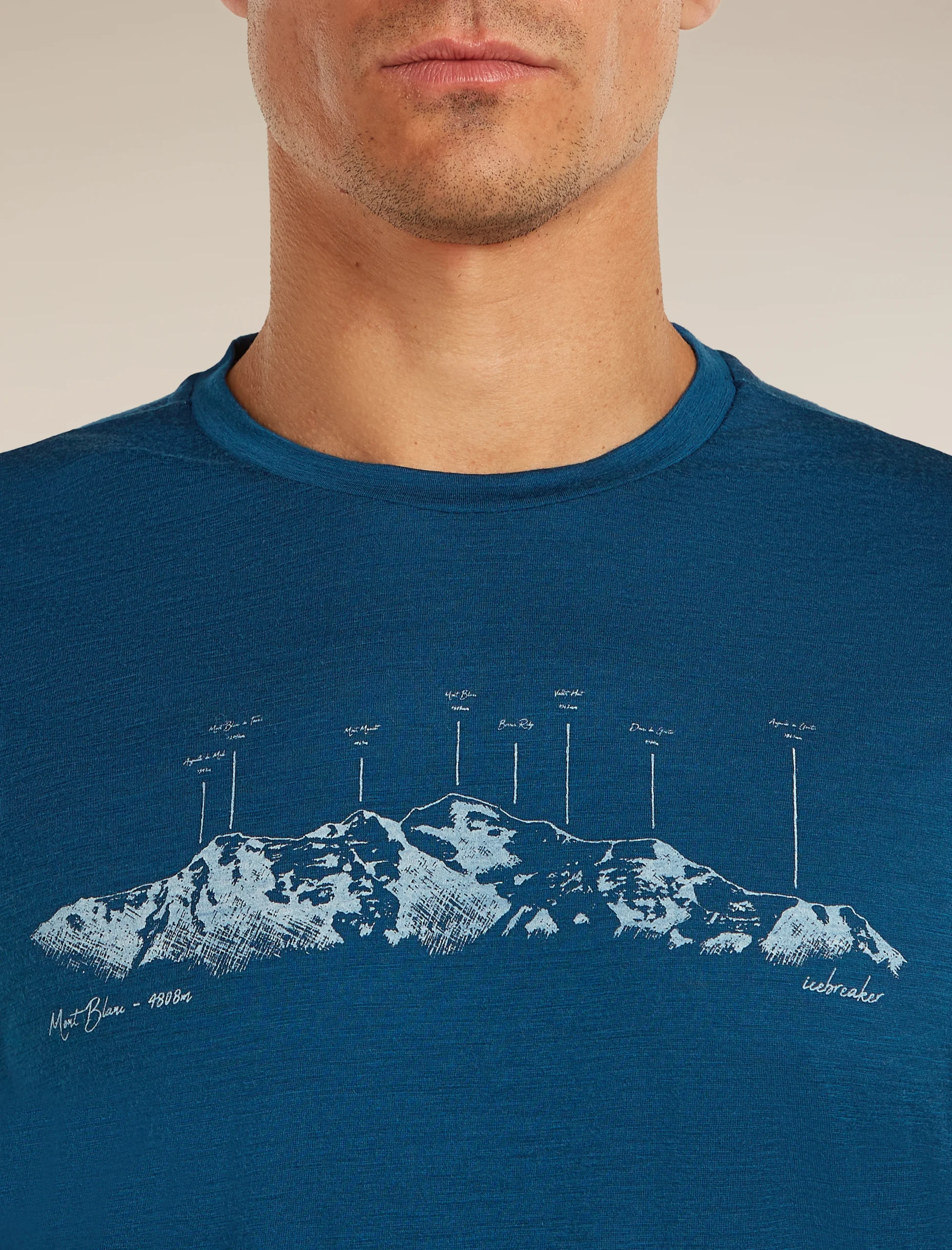 Men's Merino 150 Tech Lite Short Sleeve Tee The Peaks