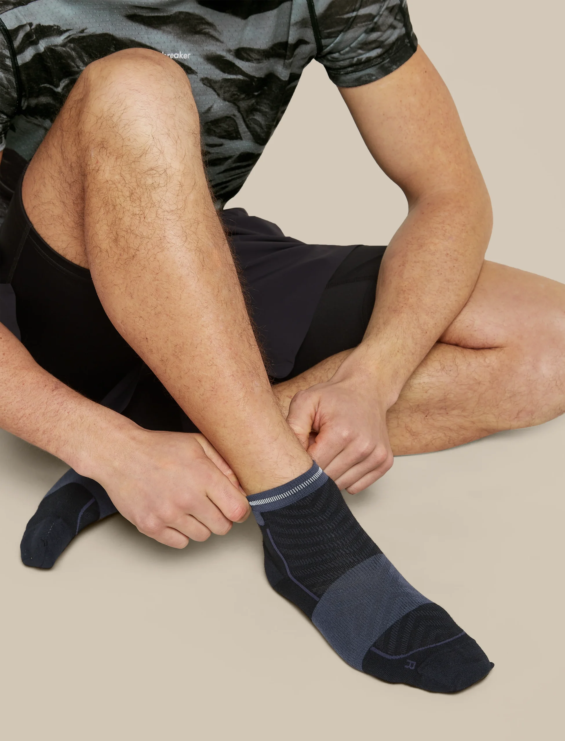 Men's Merino Blend Run+ Ultralight Mini Socks