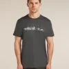Men's Merino 150 Tech Lite Short Sleeve Tee The Peaks