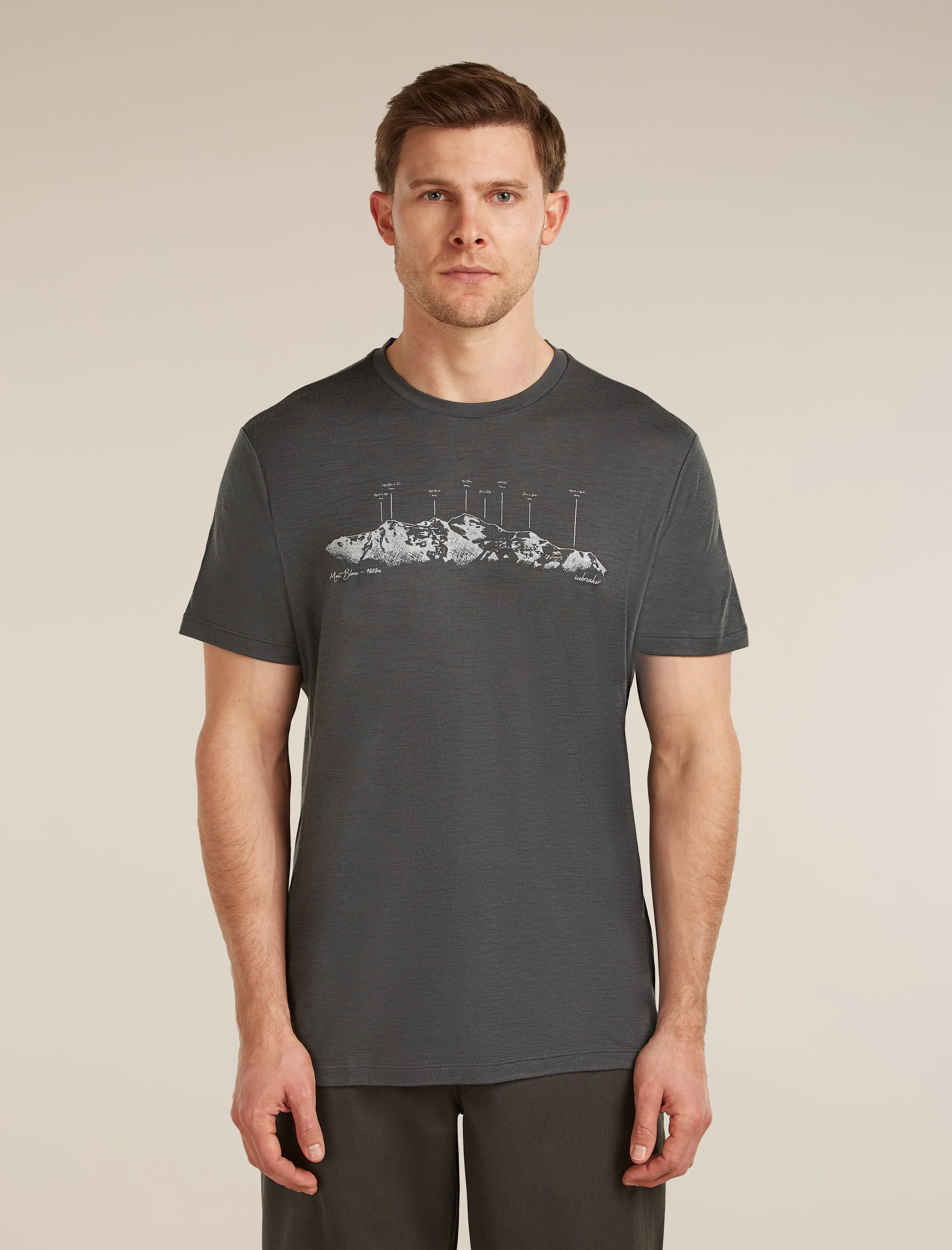 Men's Merino 150 Tech Lite Short Sleeve Tee The Peaks