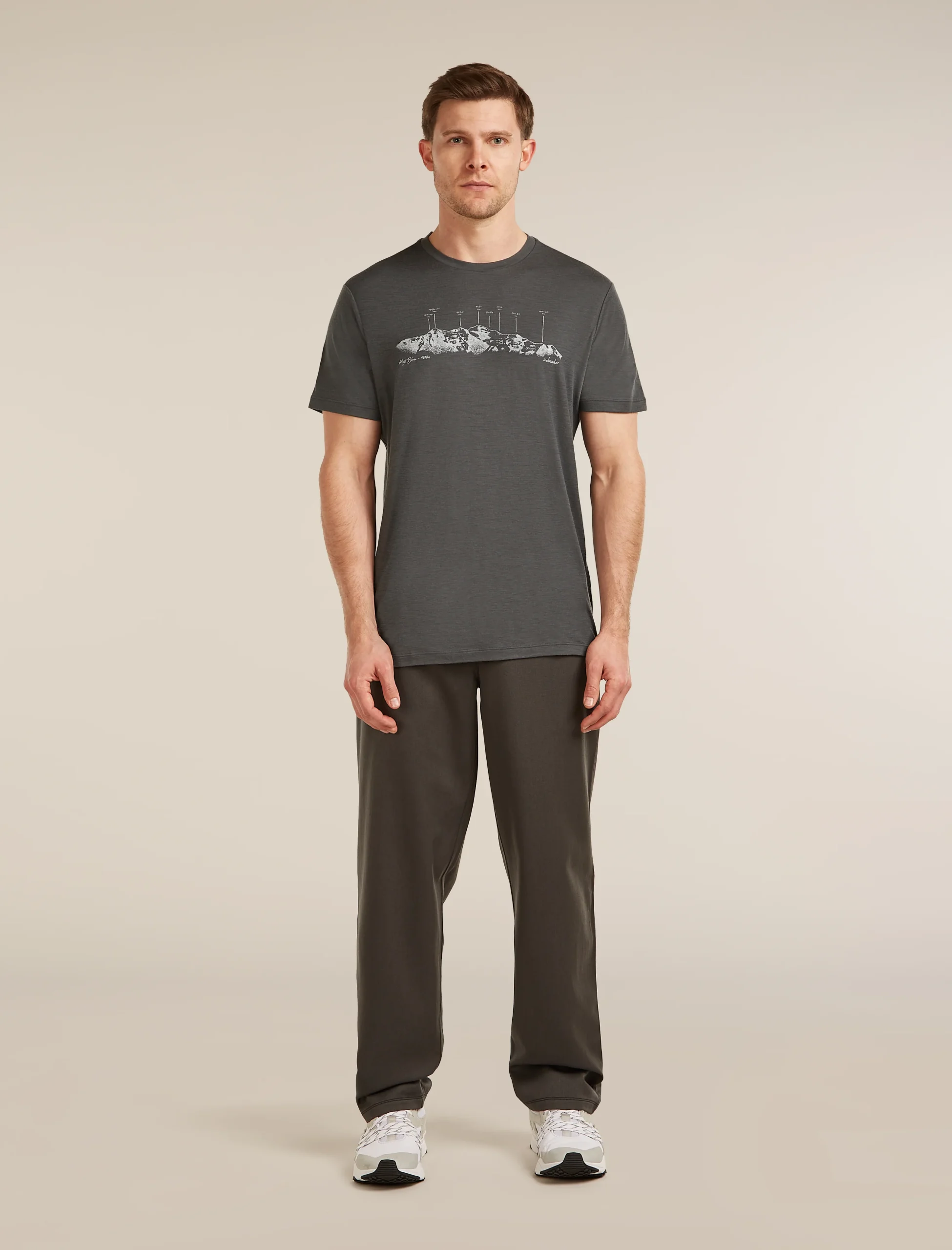 Men's Merino 150 Tech Lite Short Sleeve Tee The Peaks