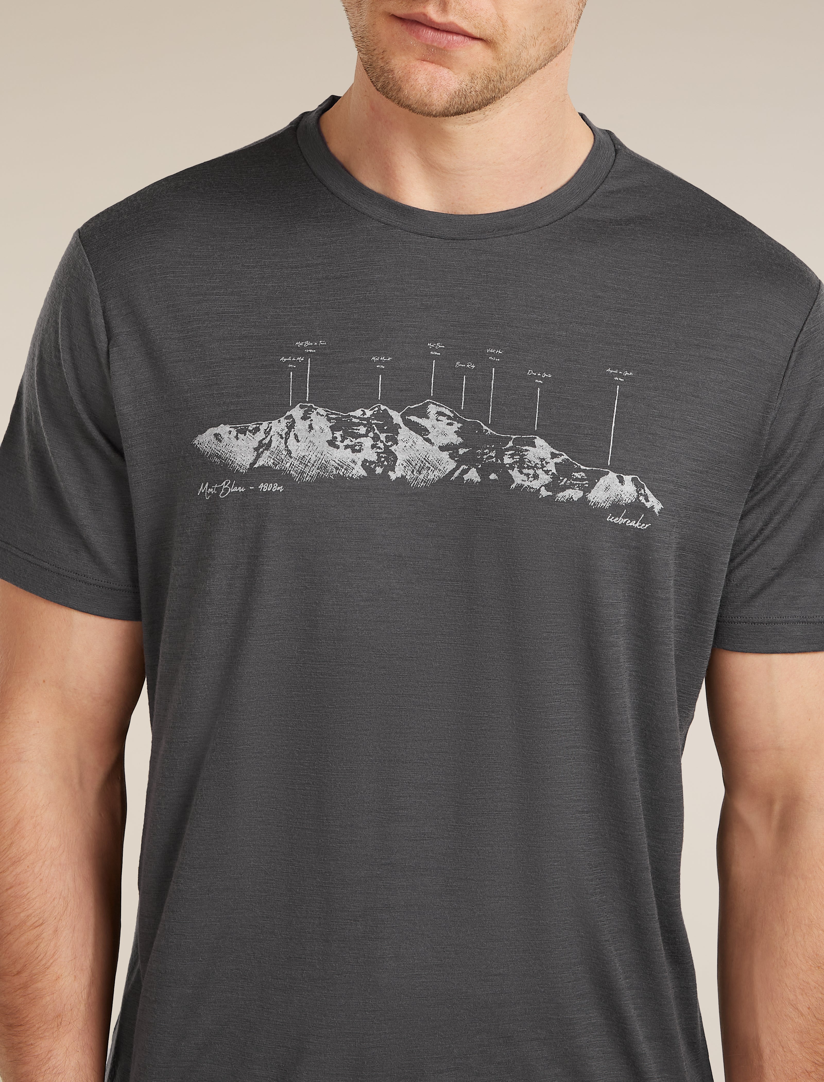 Men's Merino 150 Tech Lite Short Sleeve Tee The Peaks