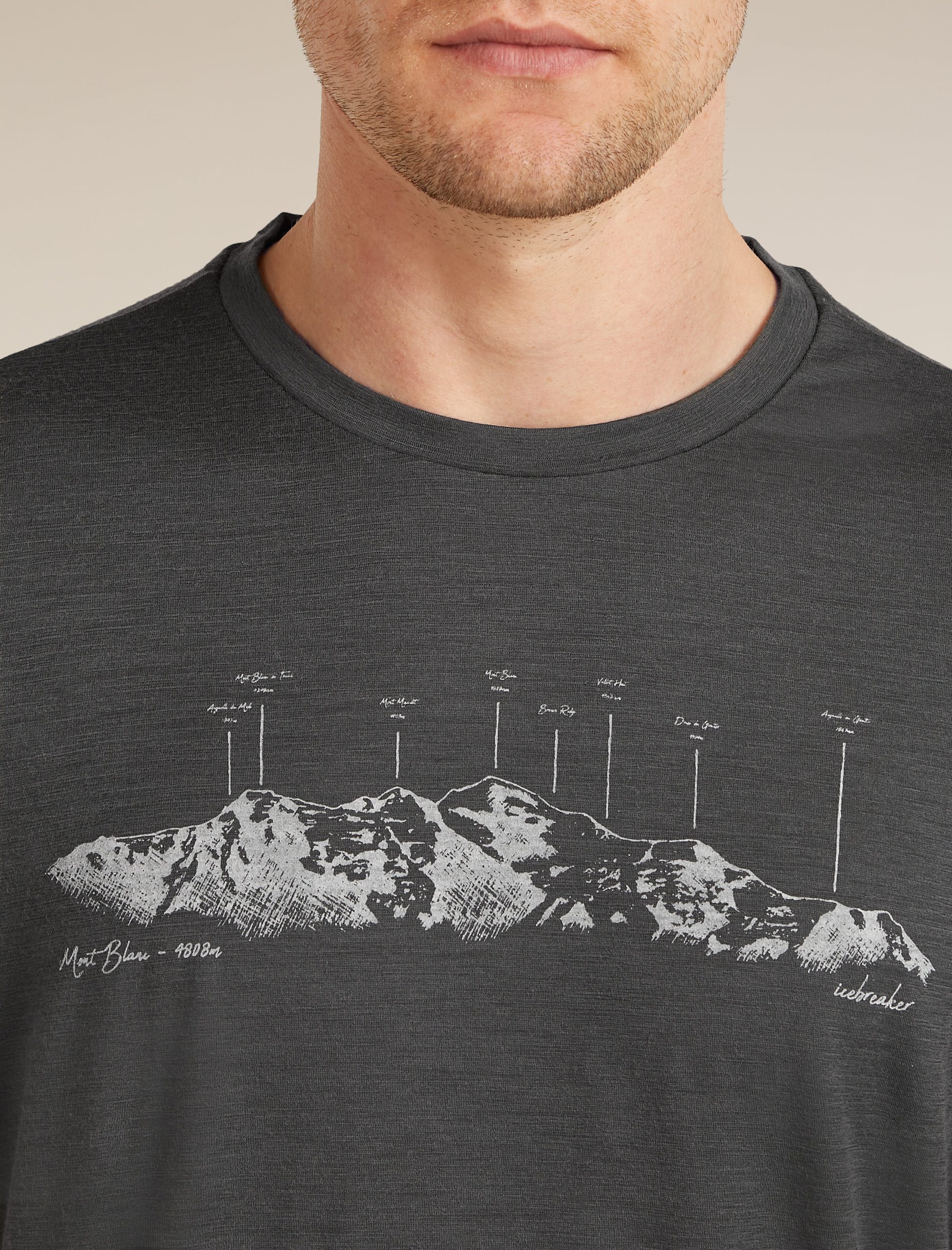 Men's Merino 150 Tech Lite Short Sleeve Tee The Peaks