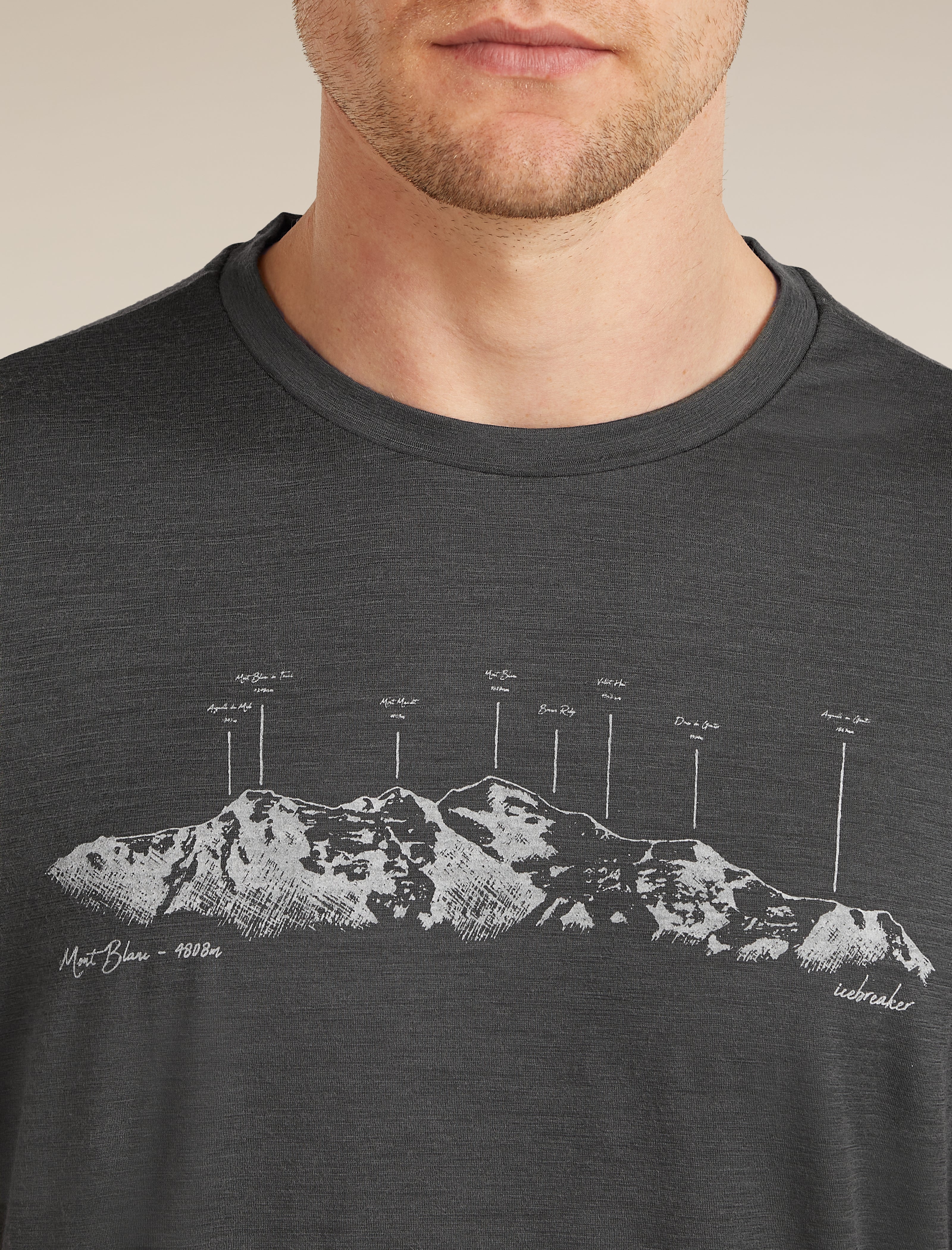 Men's Merino 150 Tech Lite Short Sleeve Tee The Peaks