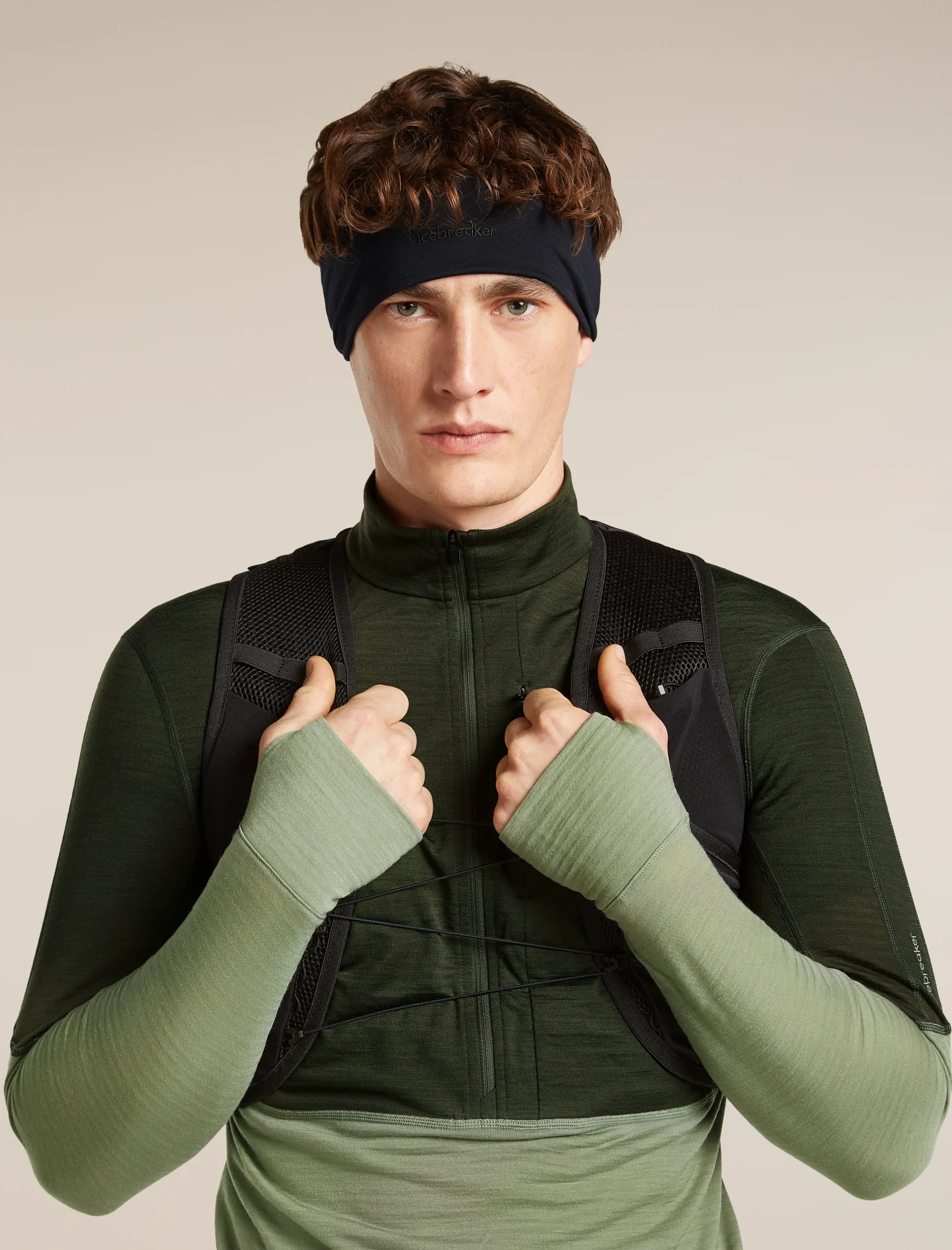 Unisex Cool-Lite™ Merino Blend Flexi Headband