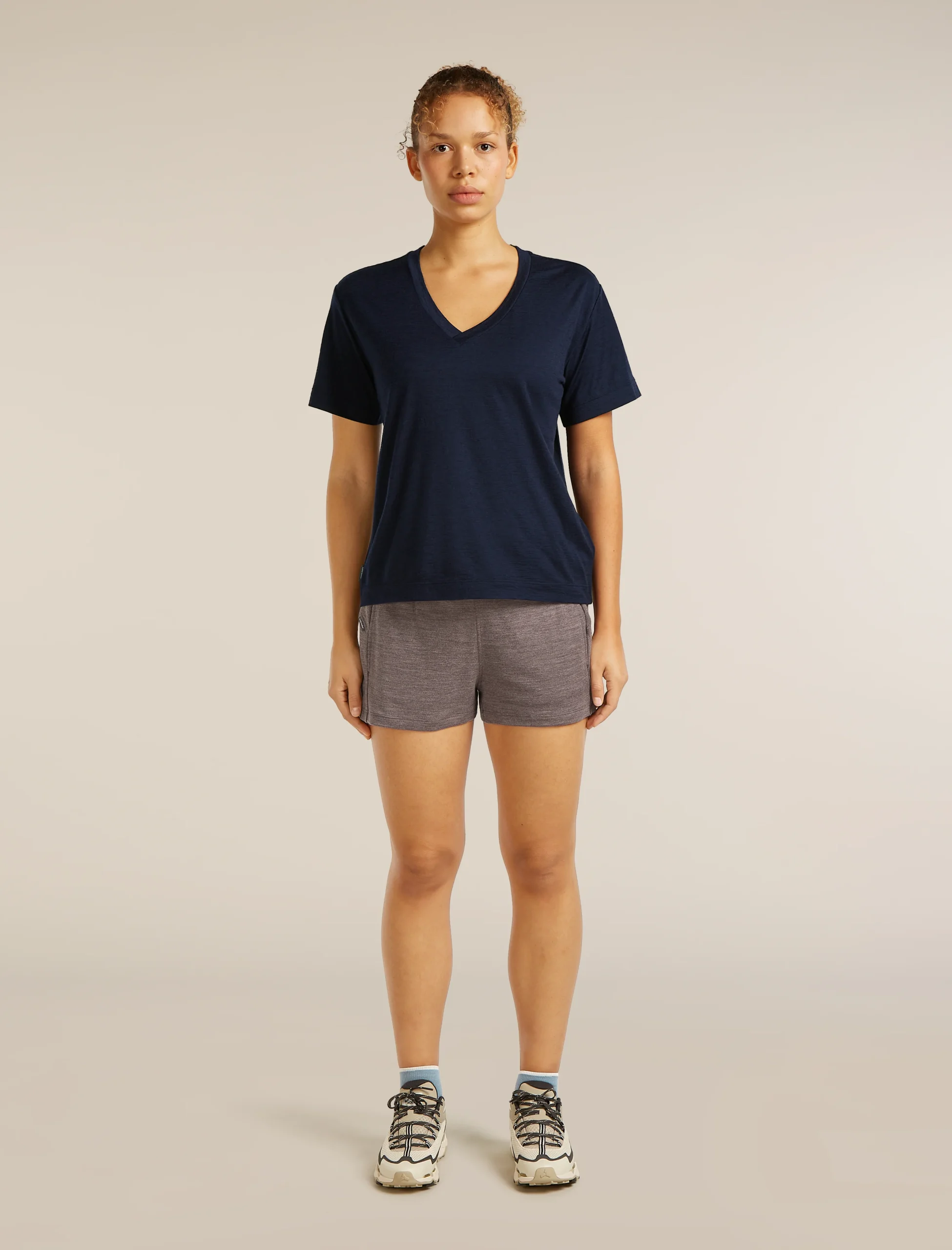 Women's Merino 150 Tech Lite Short Sleeve Relaxed V Neck Tee