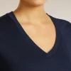 Women's Merino 150 Tech Lite Short Sleeve Relaxed V Neck Tee