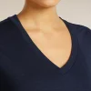 Women's Merino 150 Tech Lite Short Sleeve Relaxed V Neck Tee