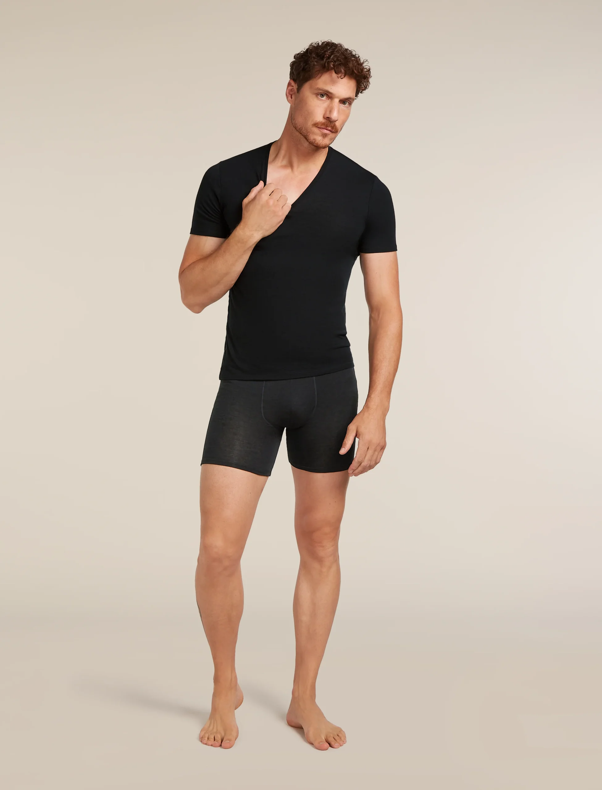 Men's Merino 150 Anatomica Short Sleeve V Neck Top