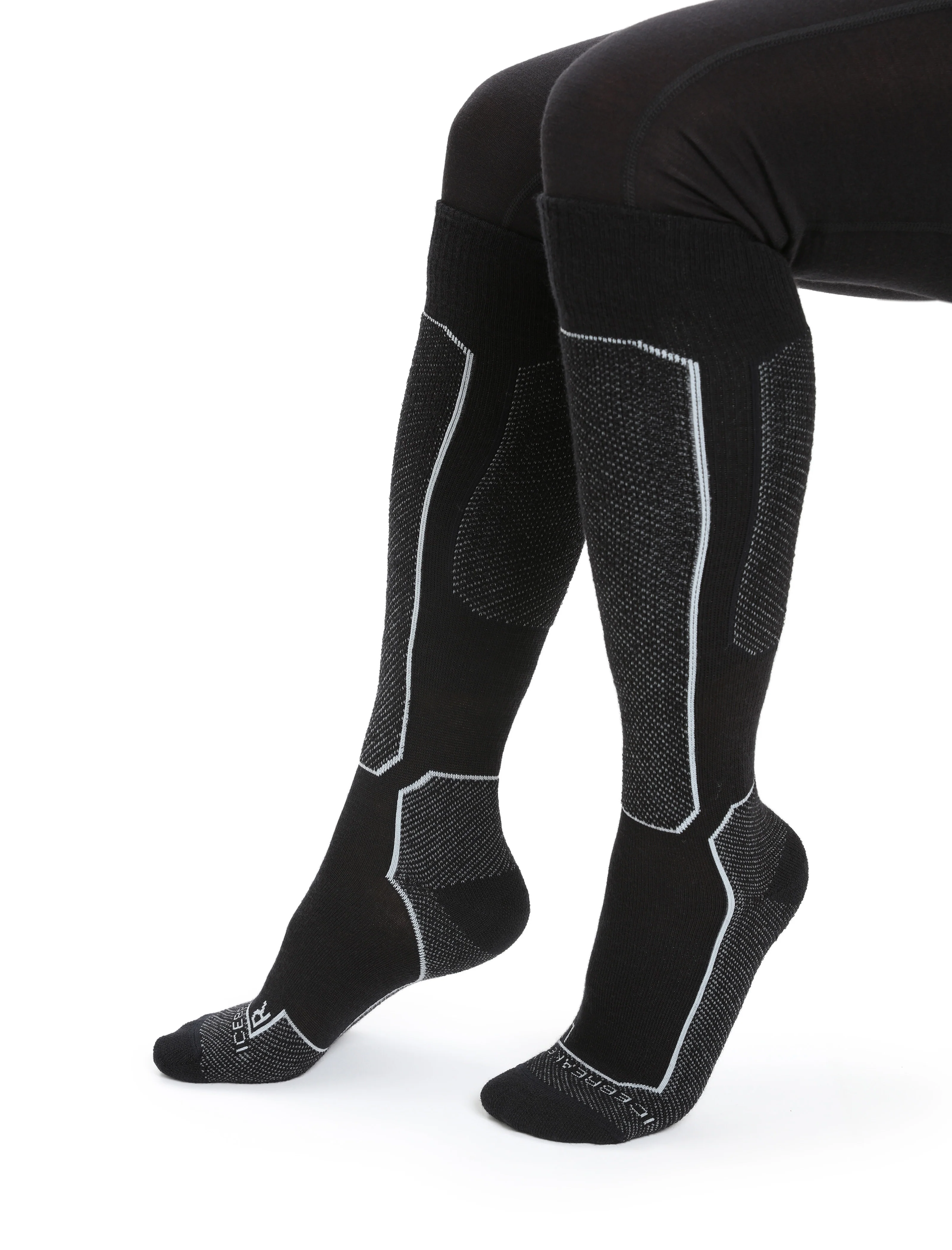 Women's Merino Ski+ Light Over the Calf Socks