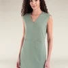 Women's Merino 200 Granary Sleeveless V Neck Dress