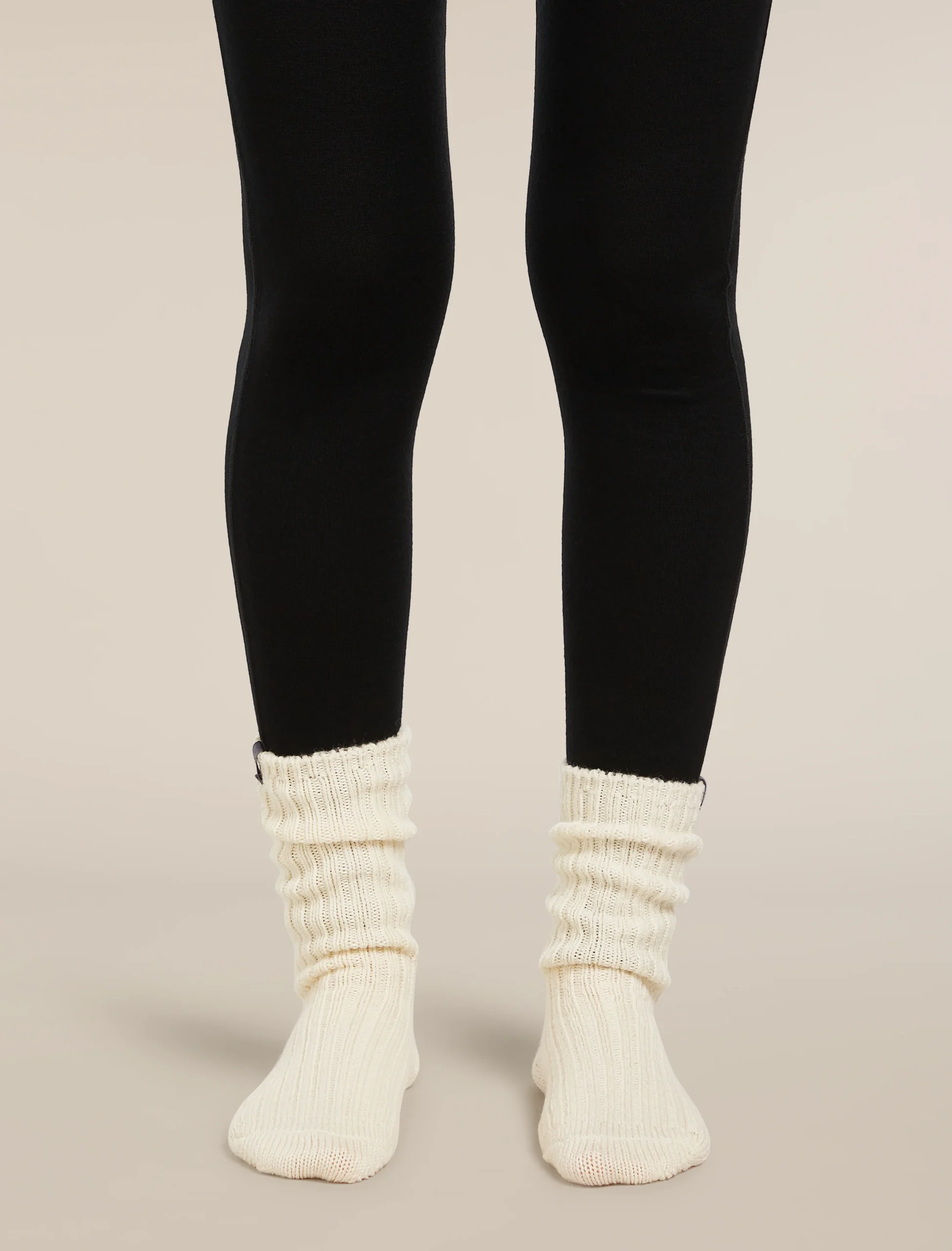 Unisex Merino Ski Lodge Crew Socks