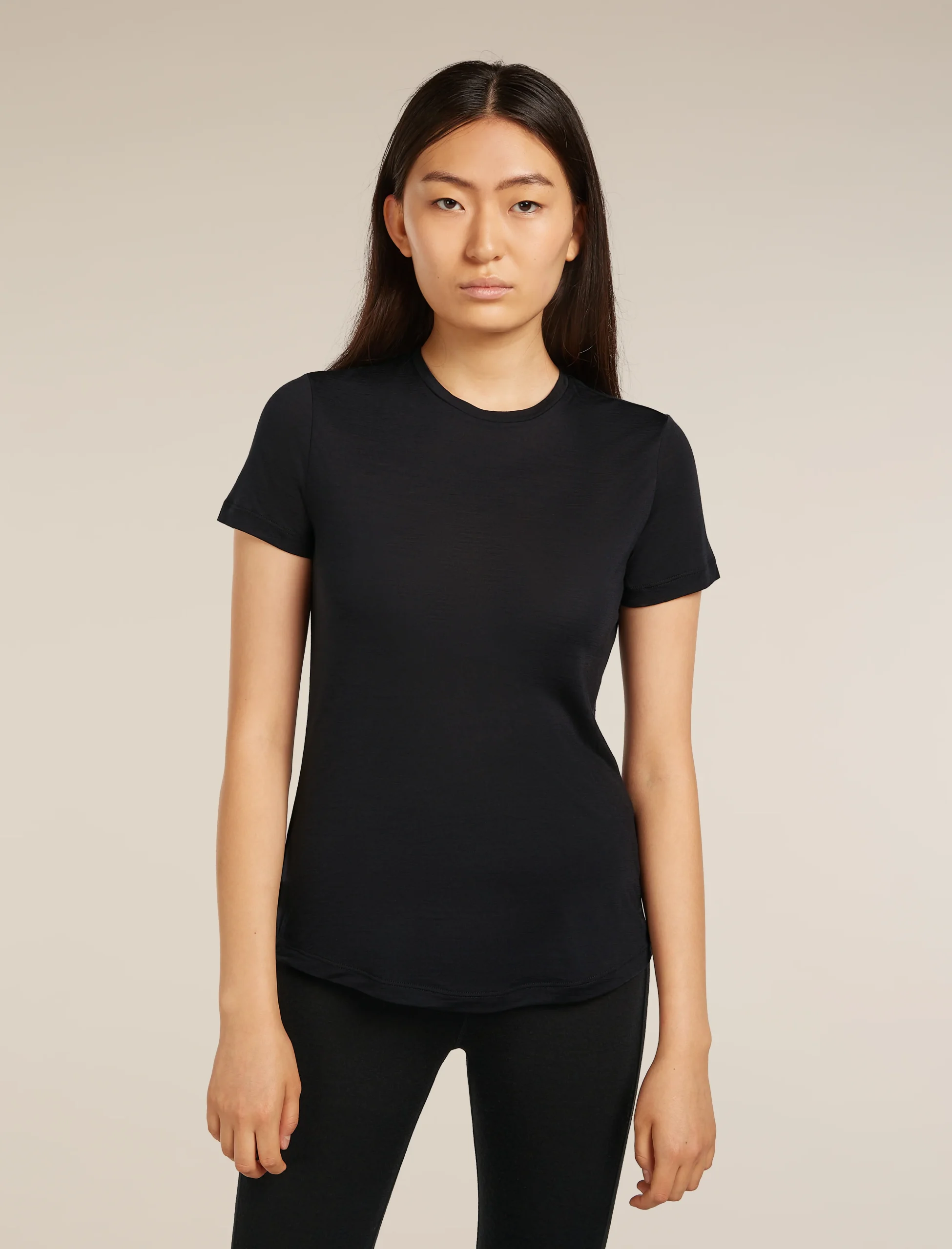3420-black-xxl-black-xxl-variation-1.webp Women's Merino Blend 125 Cool-Lite™ Sphere Short Sleeve T-Shirt
