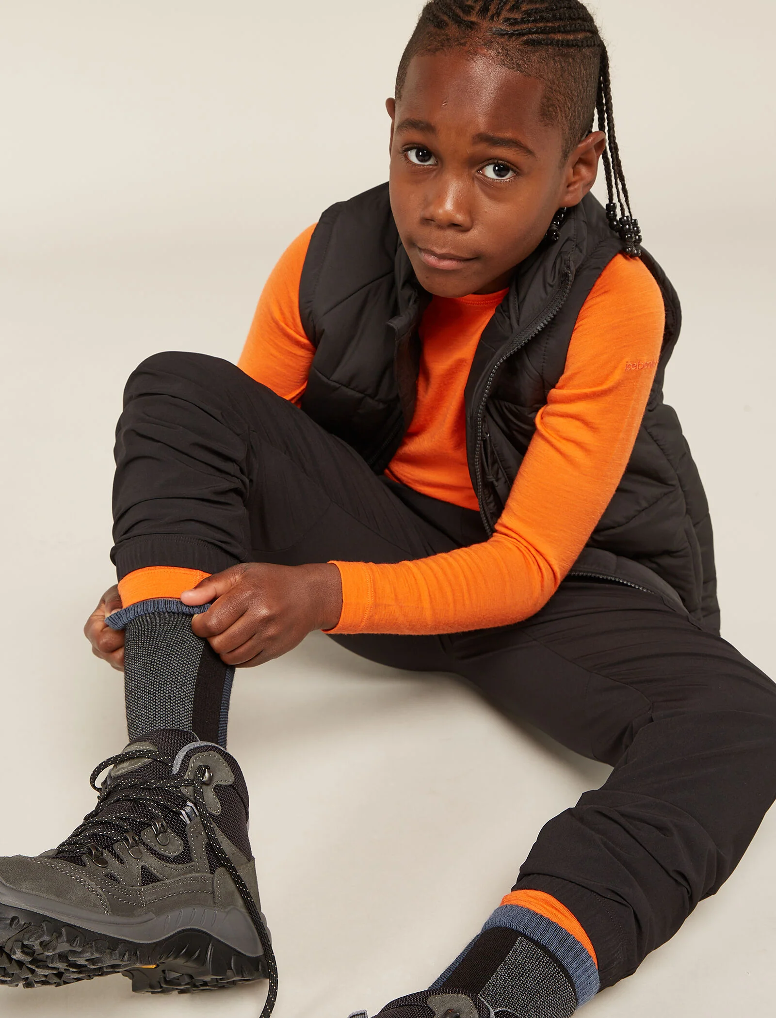 Kids’ Merino Ski+ Medium Over The Calf Socks