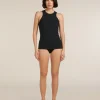 Women's Merino Blend Rib Lotus Tank