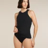 Women's Merino Blend Rib Lotus Tank