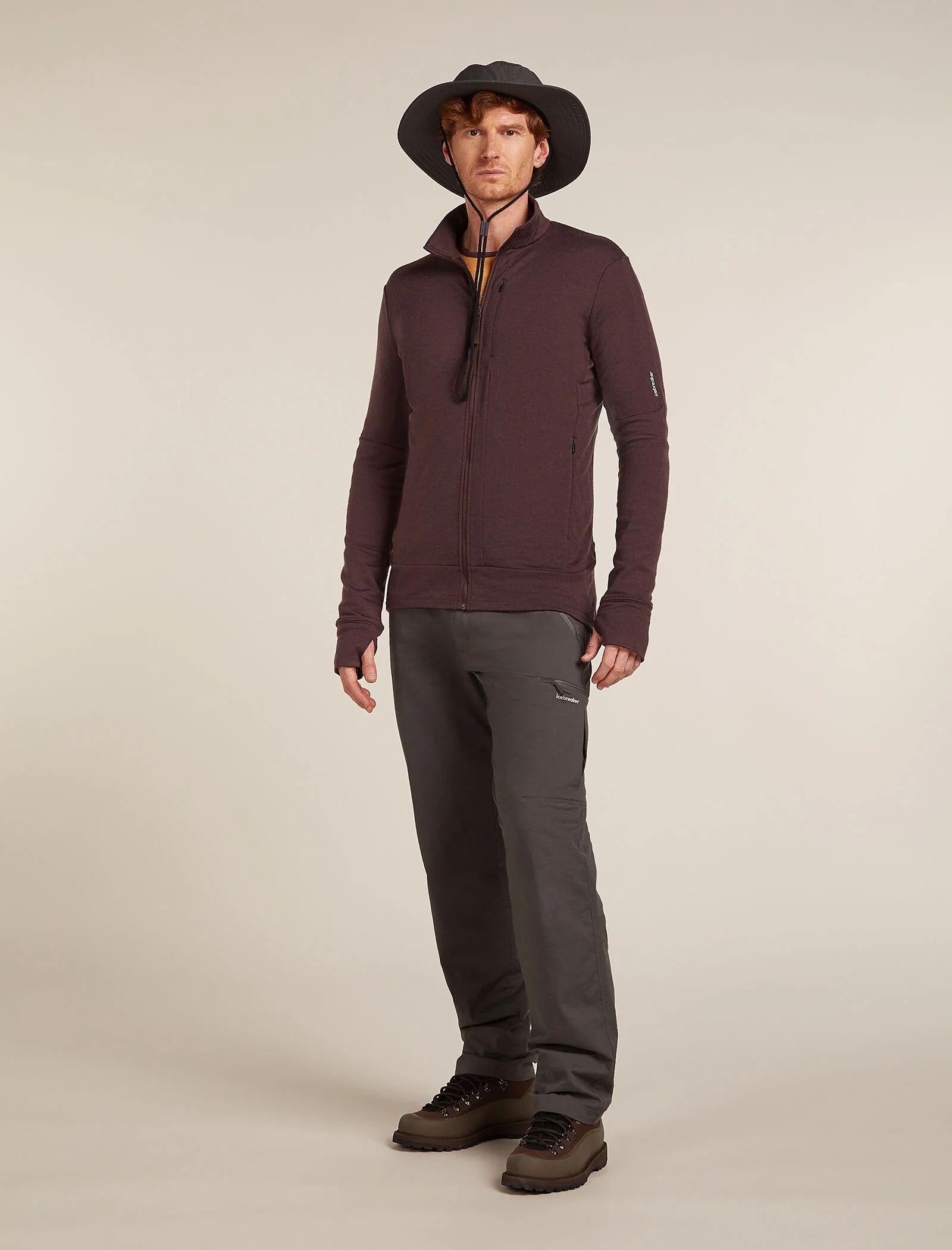 Men's Merino 260 Quantum Long Sleeve Zip Jacket
