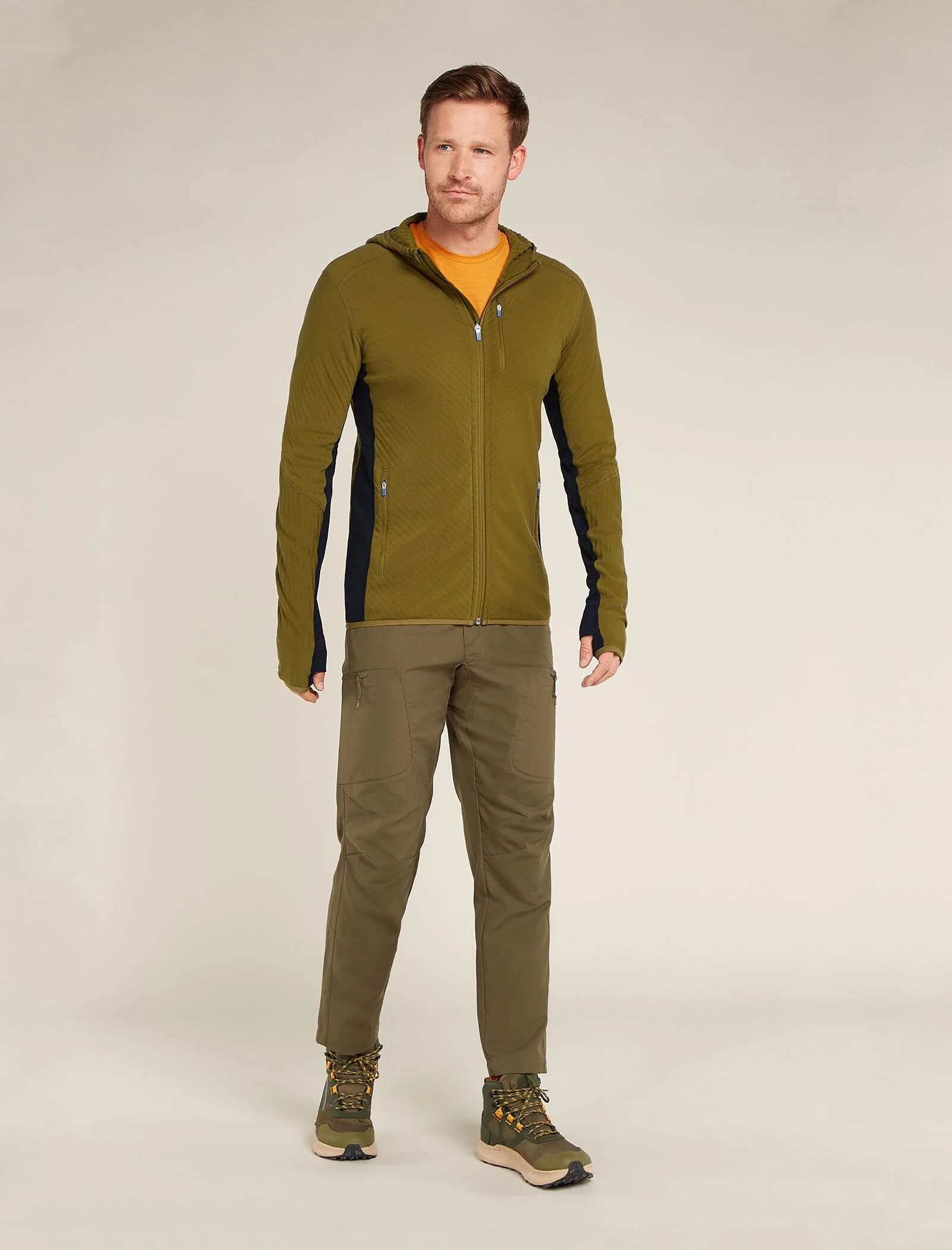 Men's Descender Long Sleeve Zip Hoodie