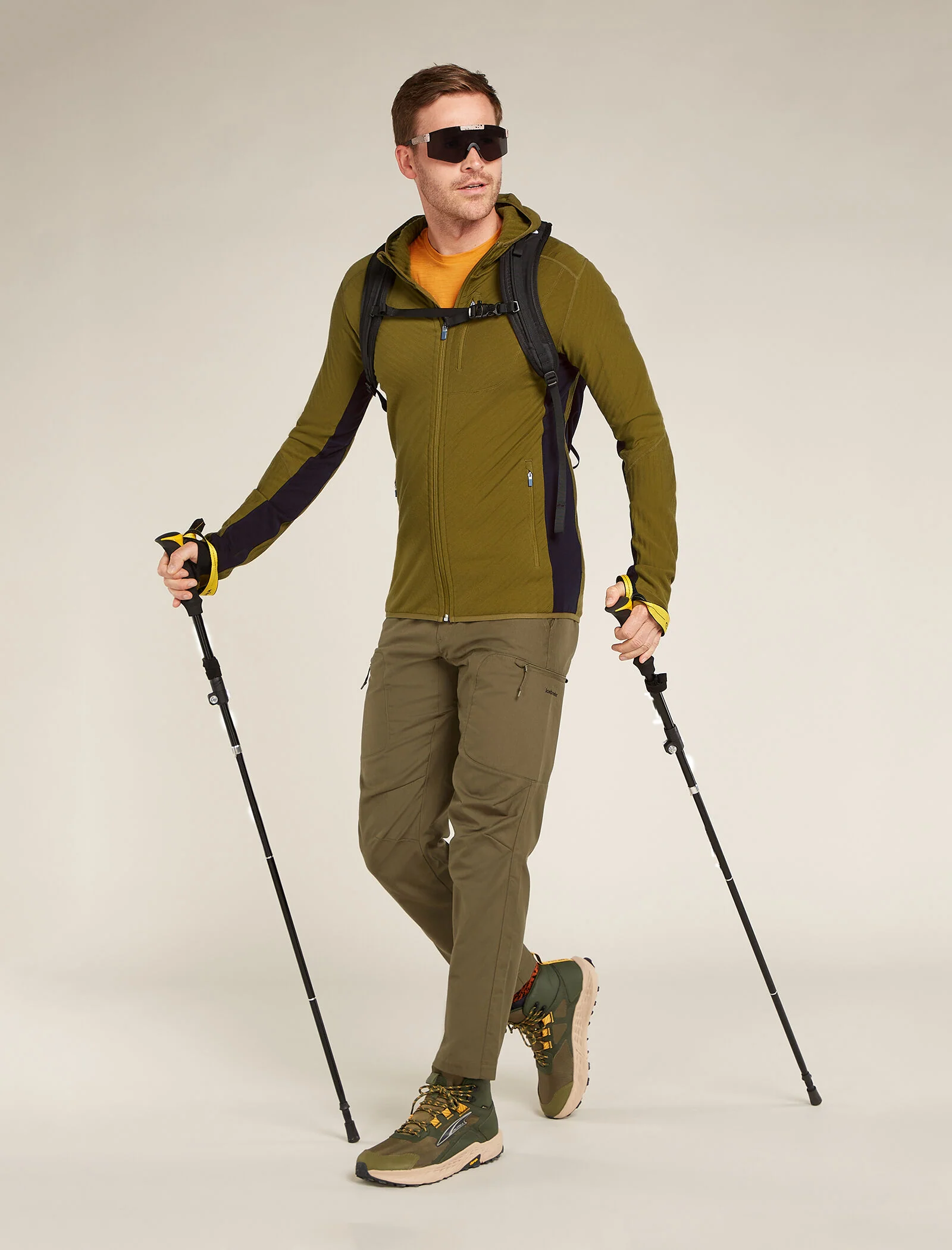 Men's Descender Long Sleeve Zip Hoodie