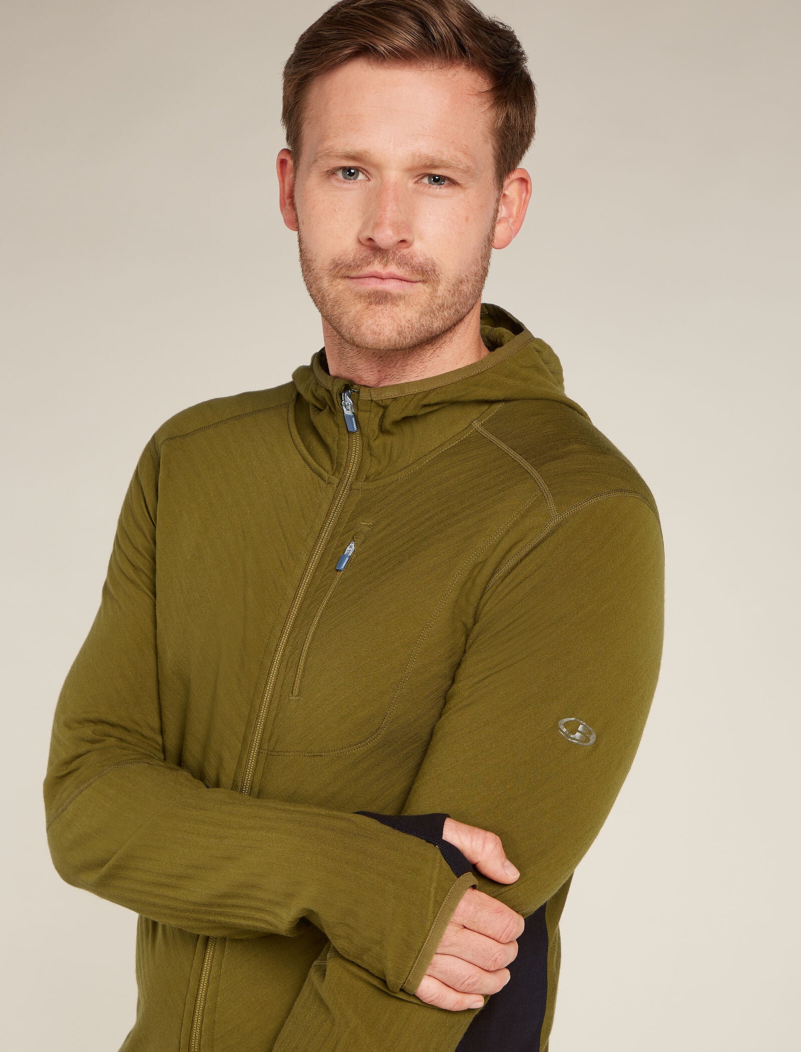 Men's Descender Long Sleeve Zip Hoodie