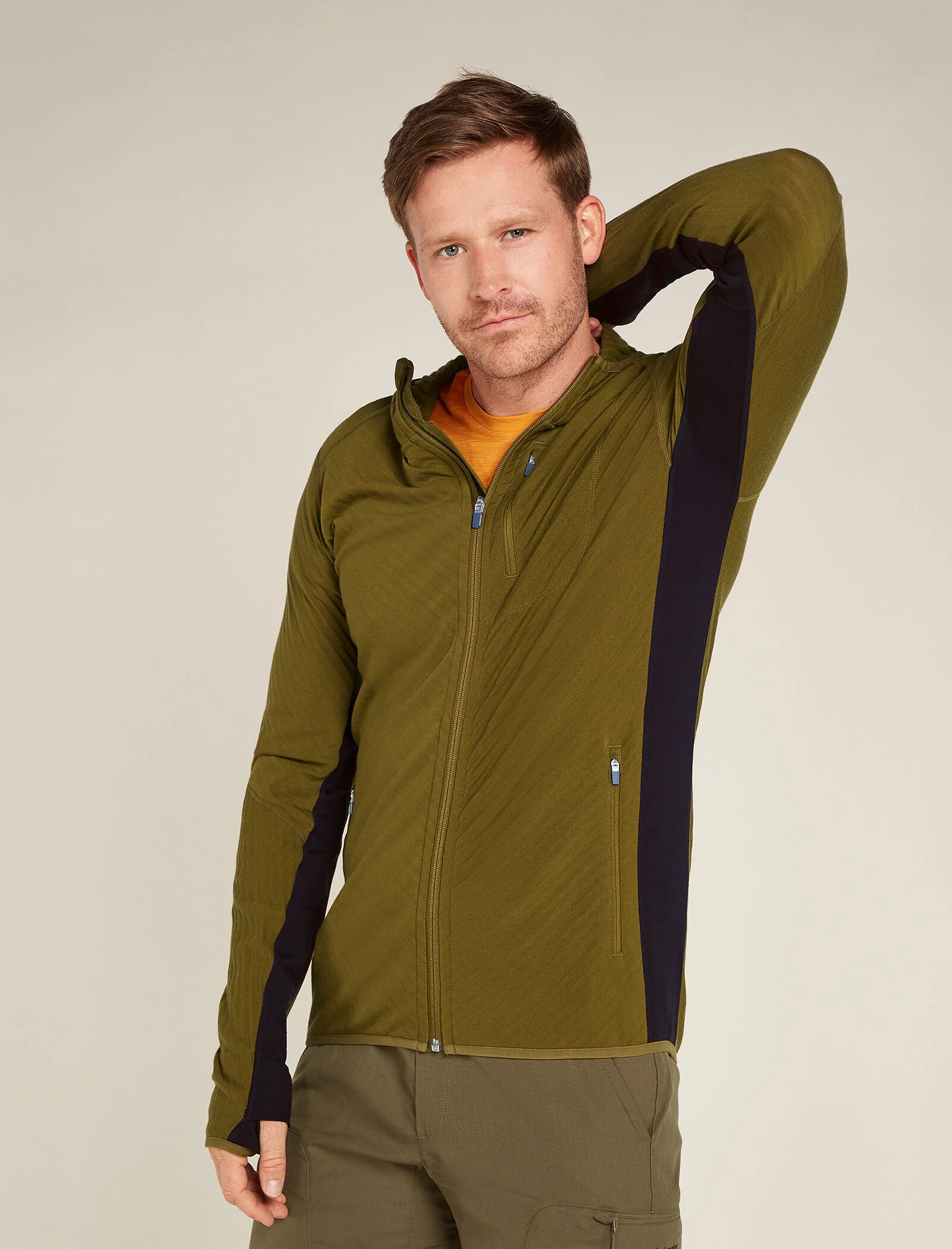 Men's Descender Long Sleeve Zip Hoodie
