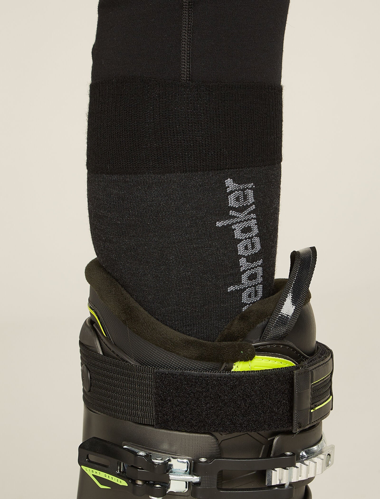 3630-black-ether-l-black-ether-l-variation-1.jpg Men's Merino Snow Liner Over The Calf Socks