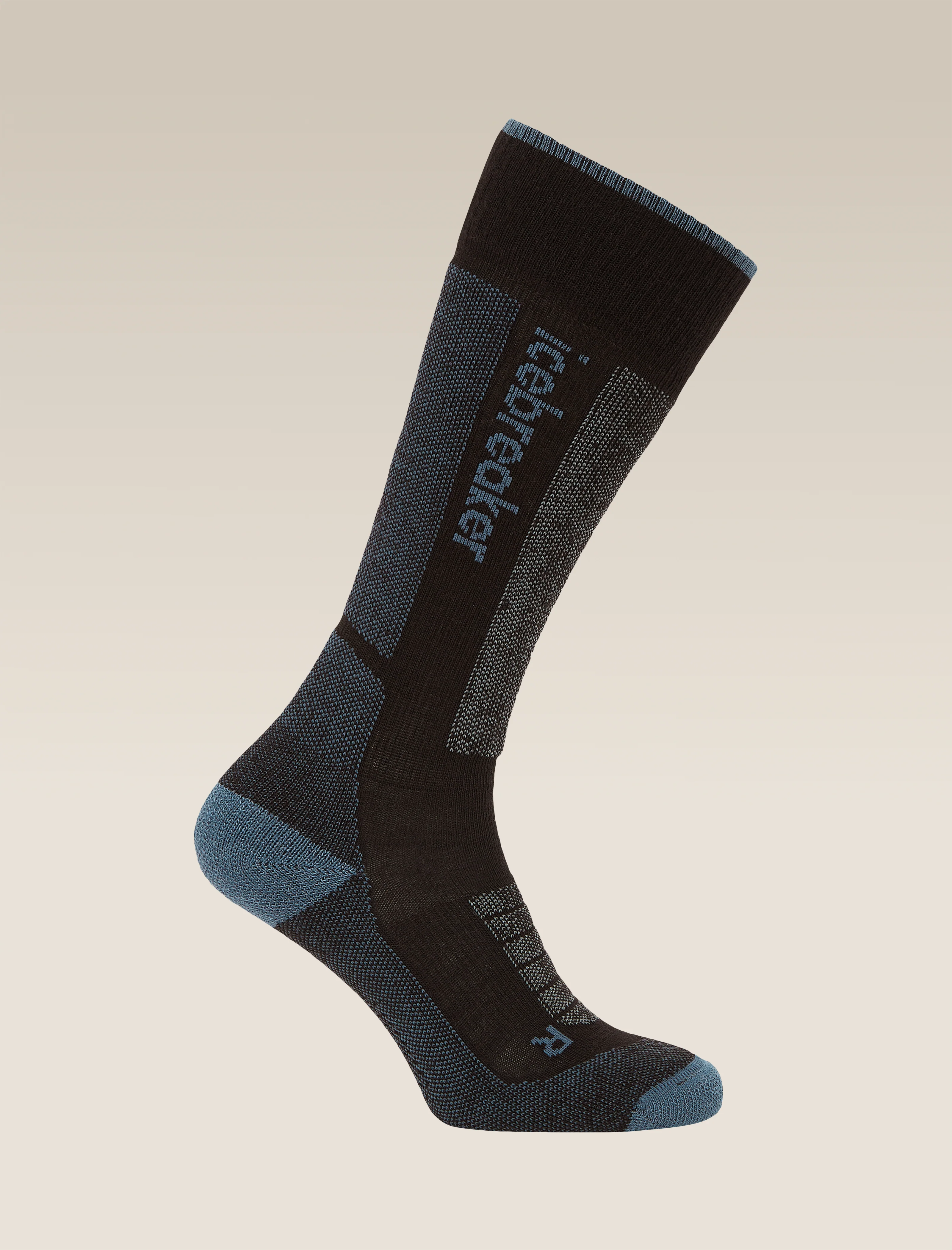 3646-black-dawn-l-black-dawn-l-variation-1.webp Women's Merino Ski+ Medium Over The Calf Socks