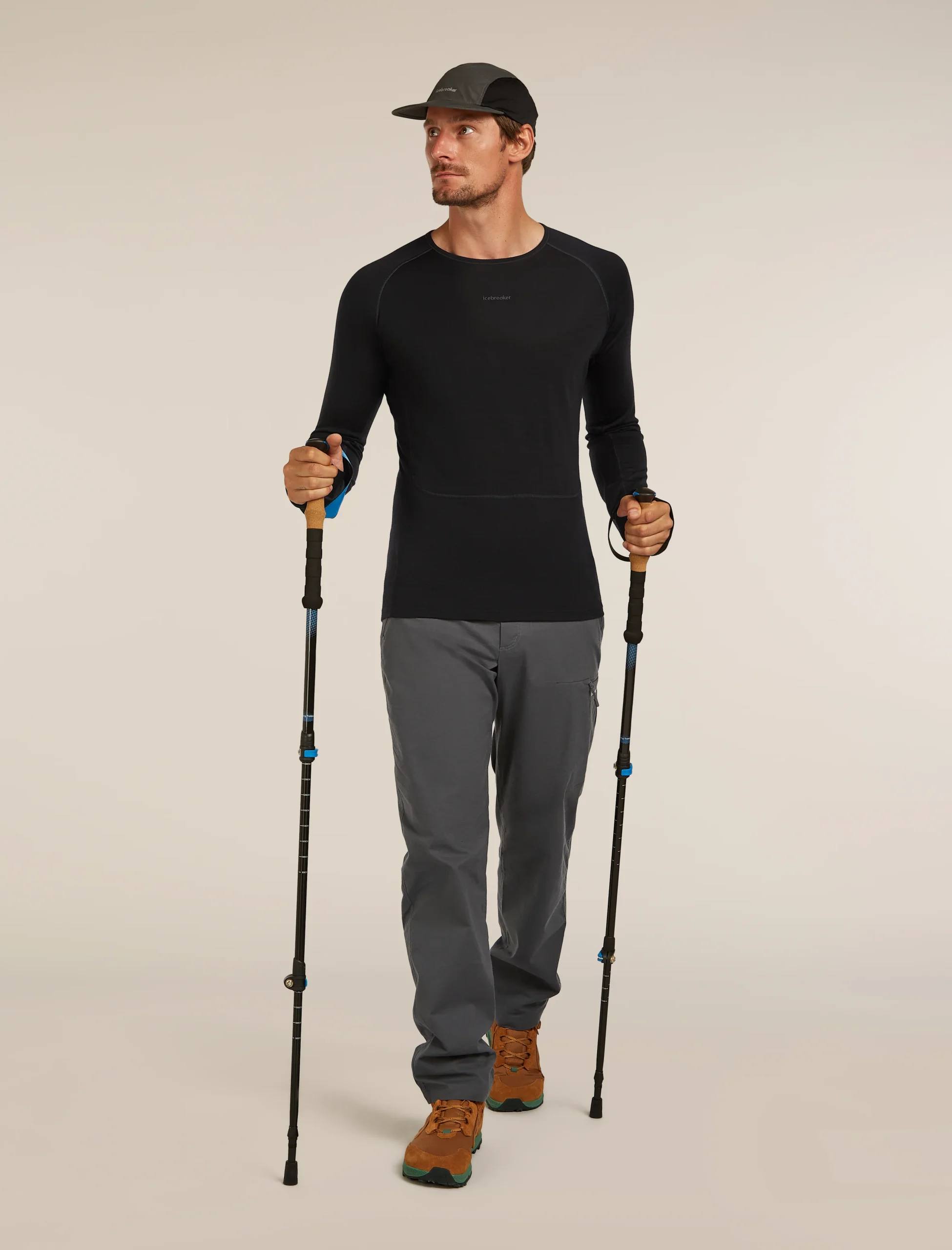 Men's Merino 200 ZoneKnit™ Long Sleeve Crewe Thermal Top