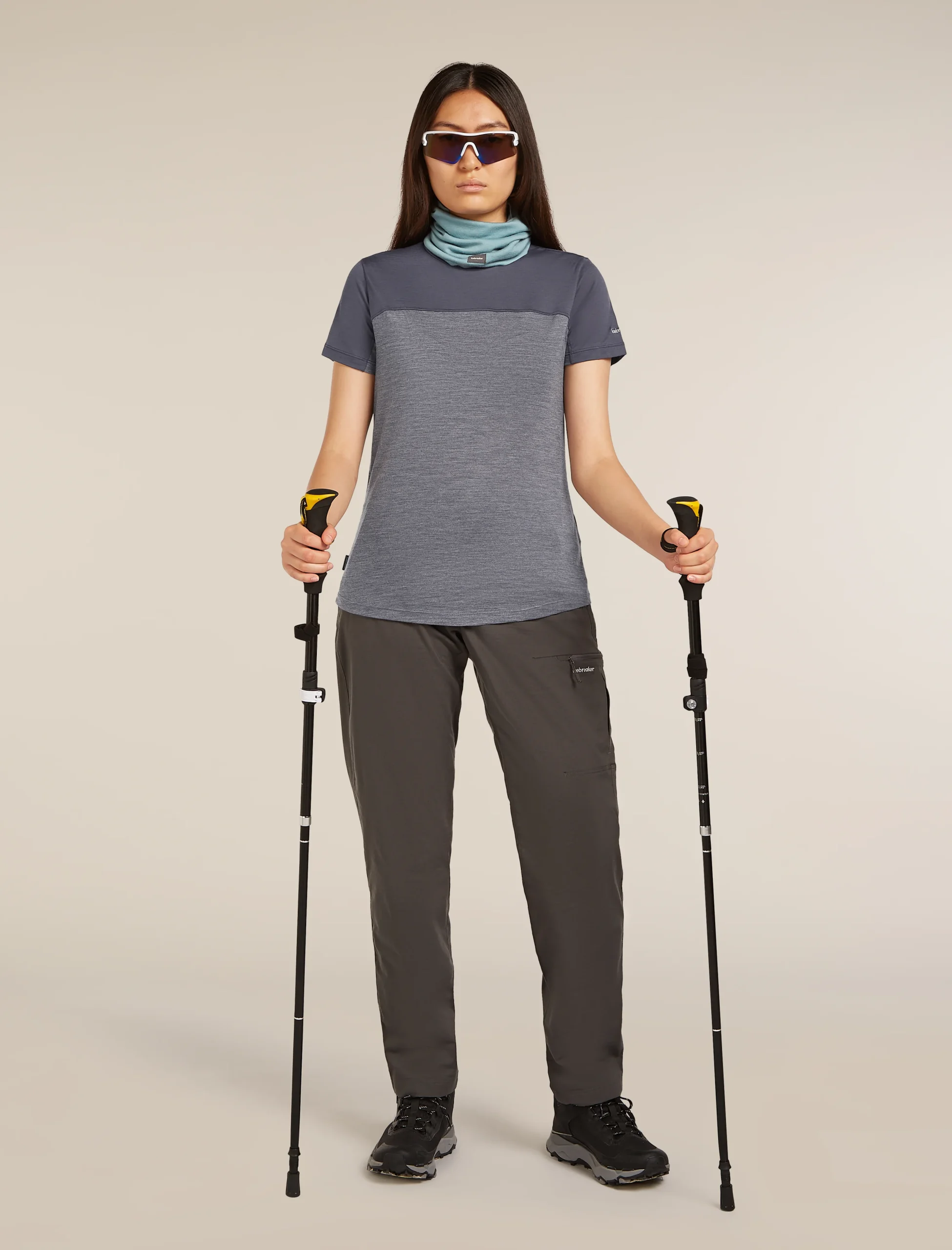 Women's Merino Blend 125 Cool-Lite™ Sphere Short Sleeve T-Shirt Colour Block