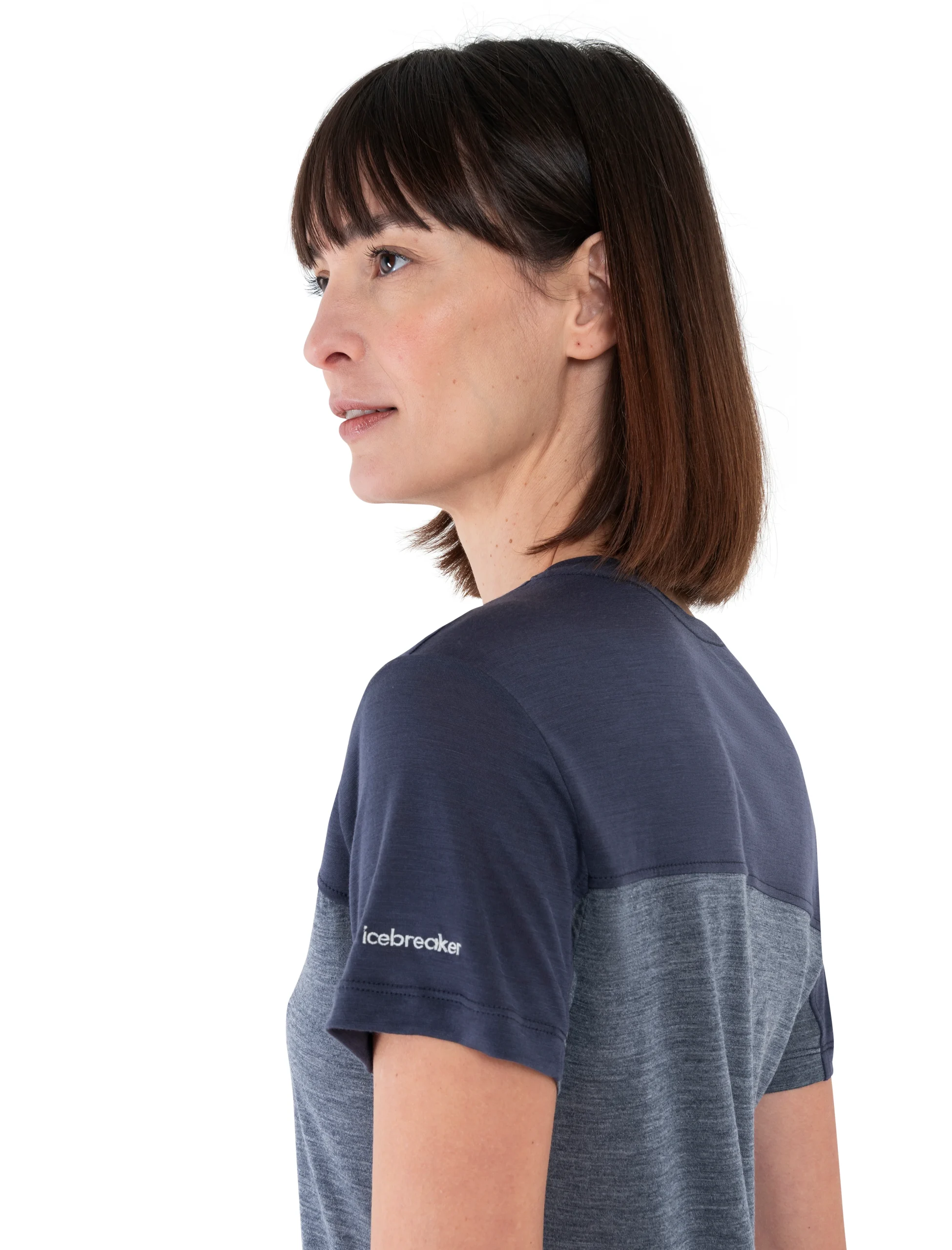 Women's Merino Blend 125 Cool-Lite™ Sphere Short Sleeve T-Shirt Colour Block