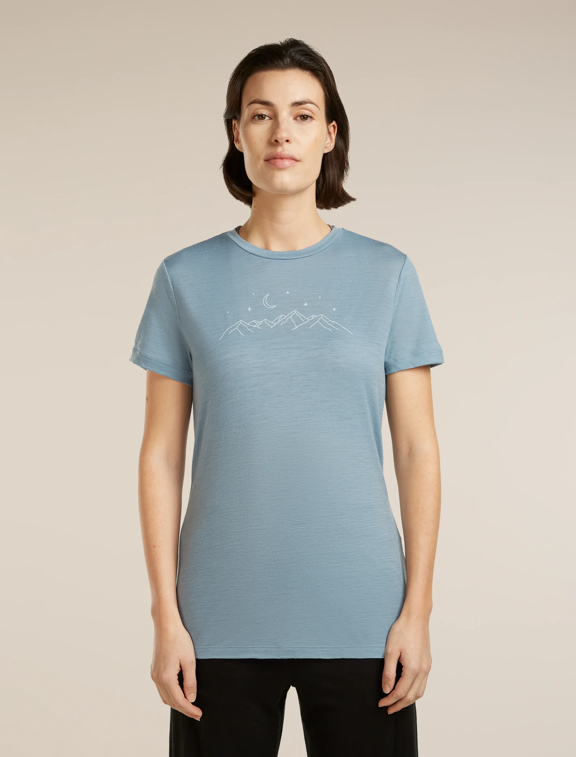 Women's Merino 150 Tech Lite Short Sleeve Tee Sparkling Stars