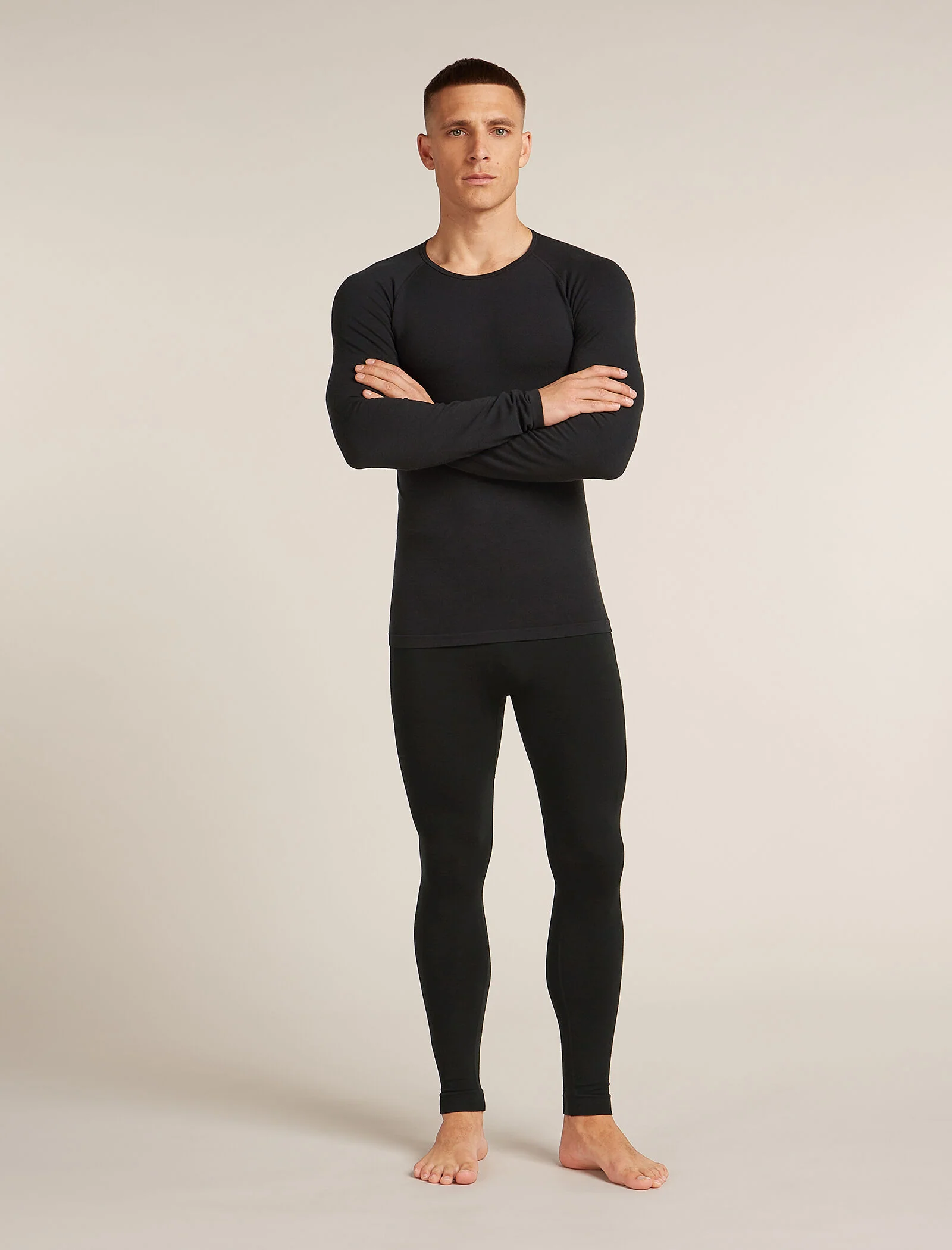Men's Merino Blend 260 ZoneKnit™ Seamless  Long Sleeve Crewe Thermal Top